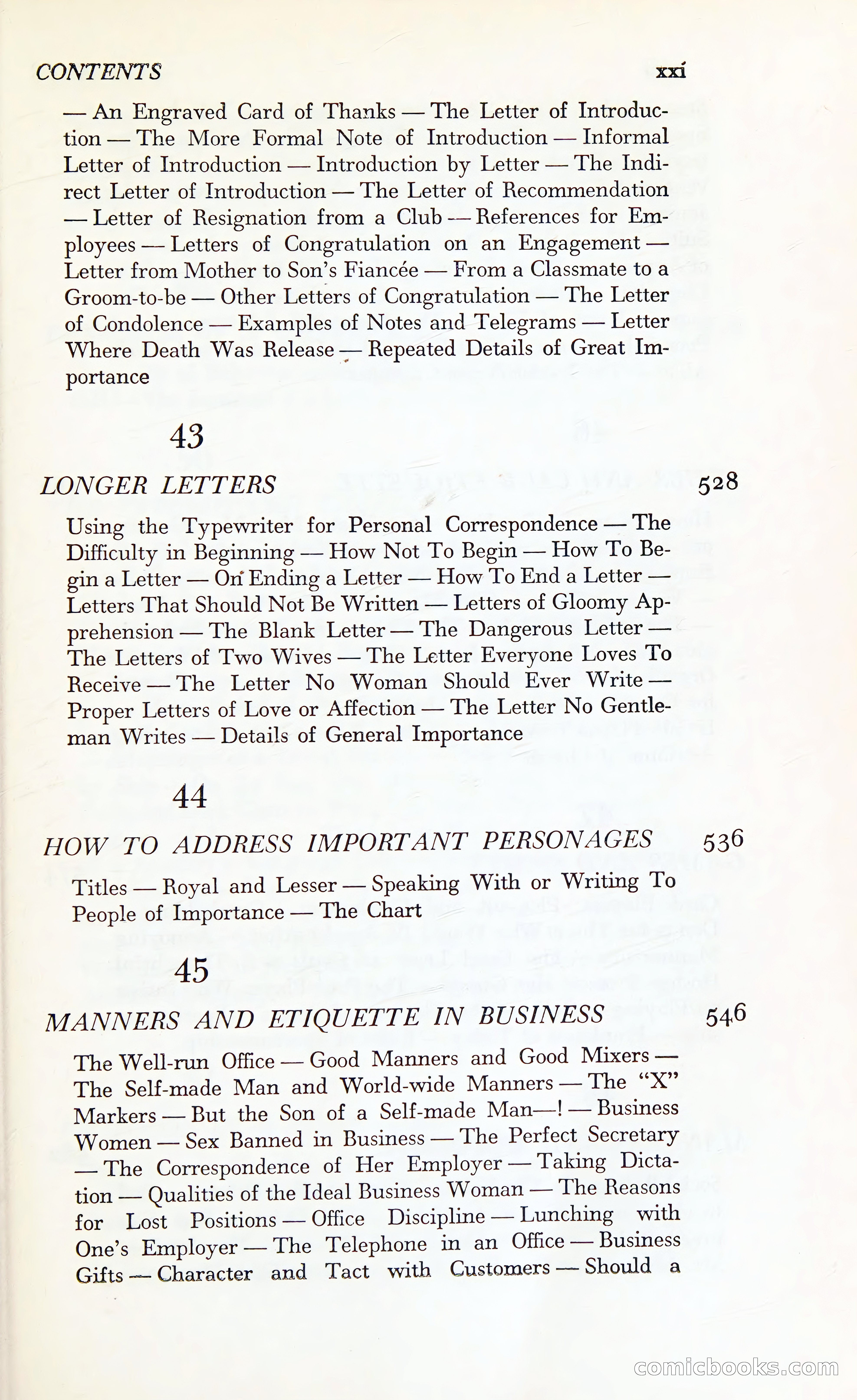 Etiquette: The Blue Book of Social Usage — page 26 of 399