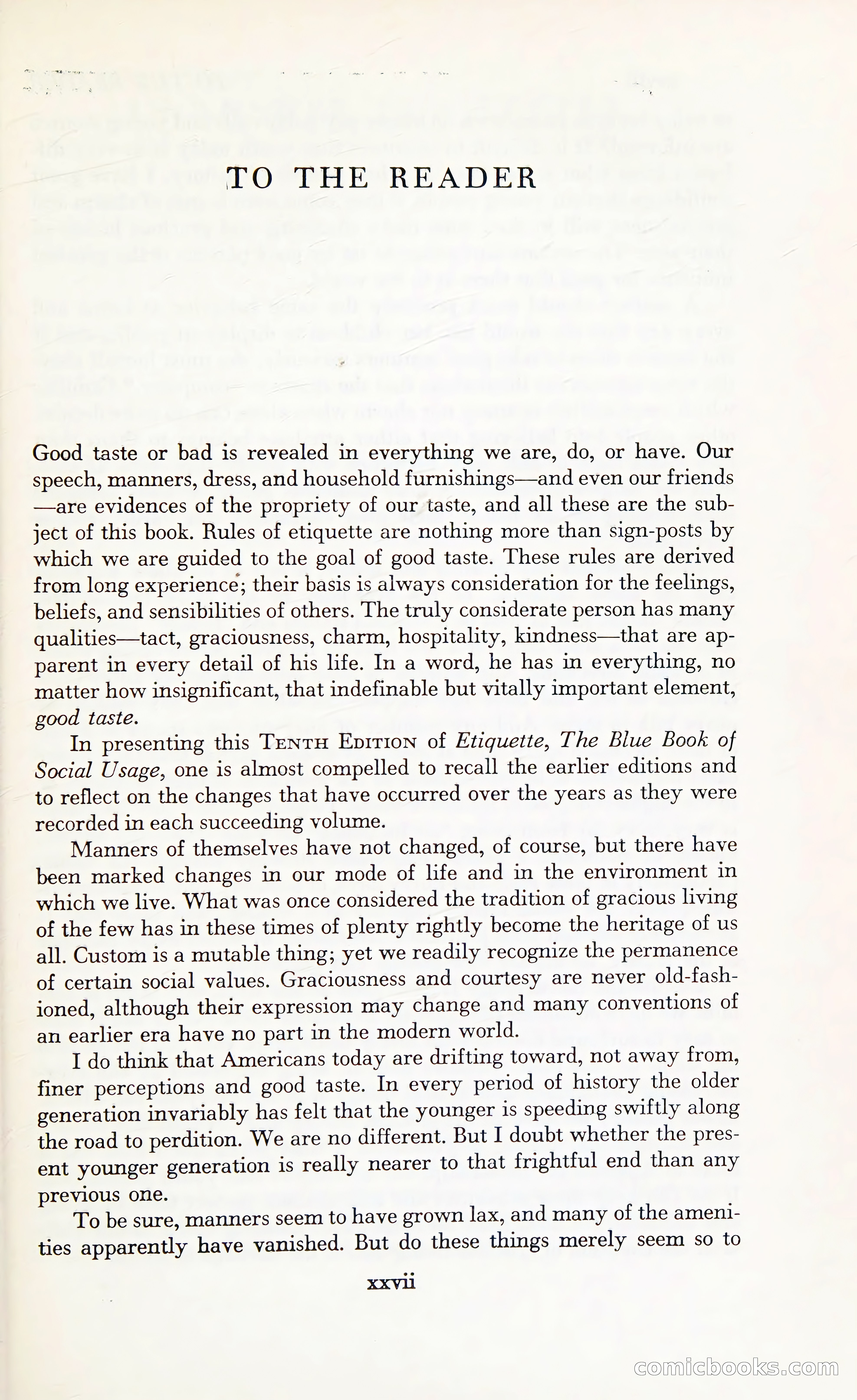 Etiquette: The Blue Book of Social Usage — page 32 of 399