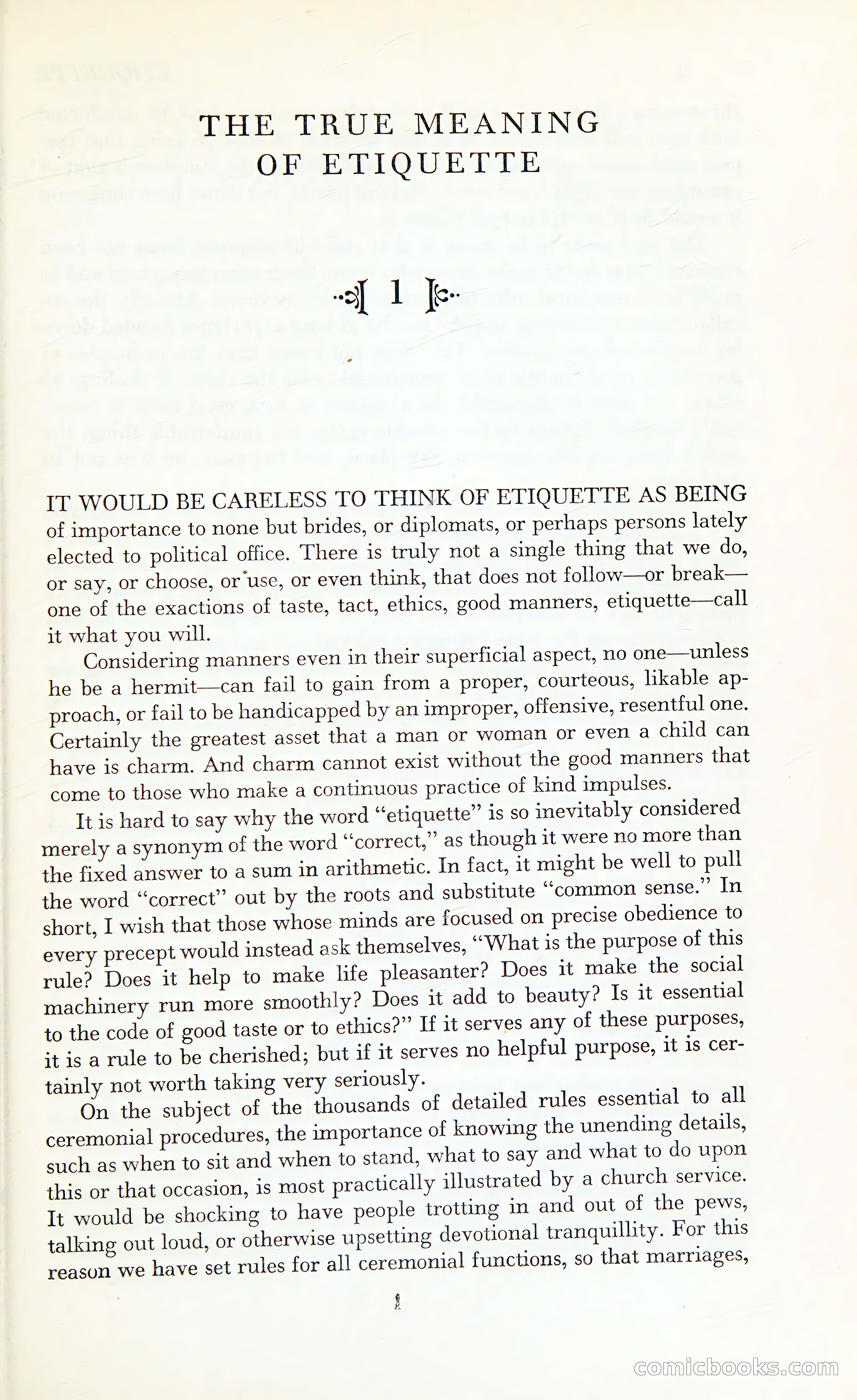 Etiquette: The Blue Book of Social Usage — page 38 of 399