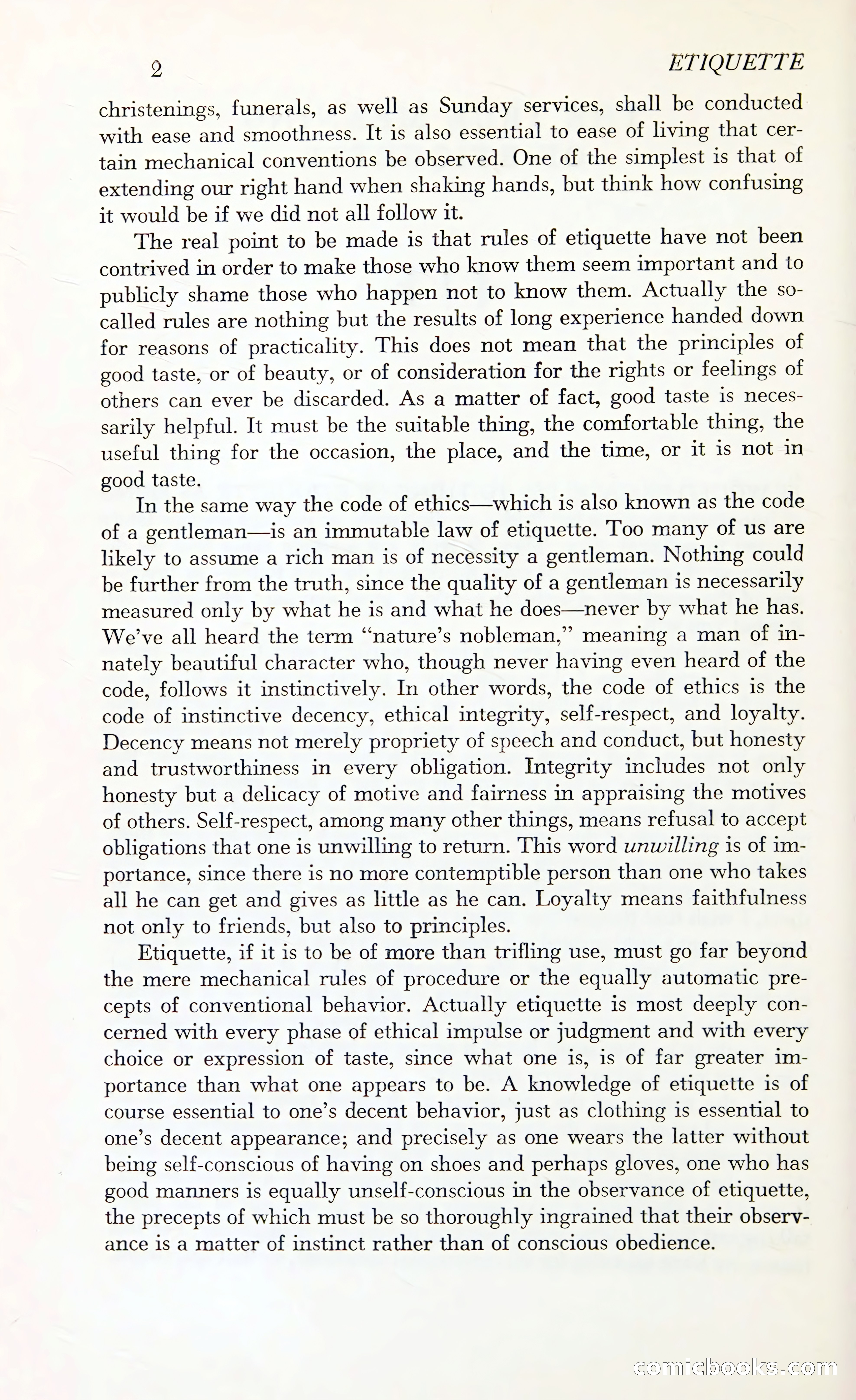Etiquette: The Blue Book of Social Usage — page 39 of 399