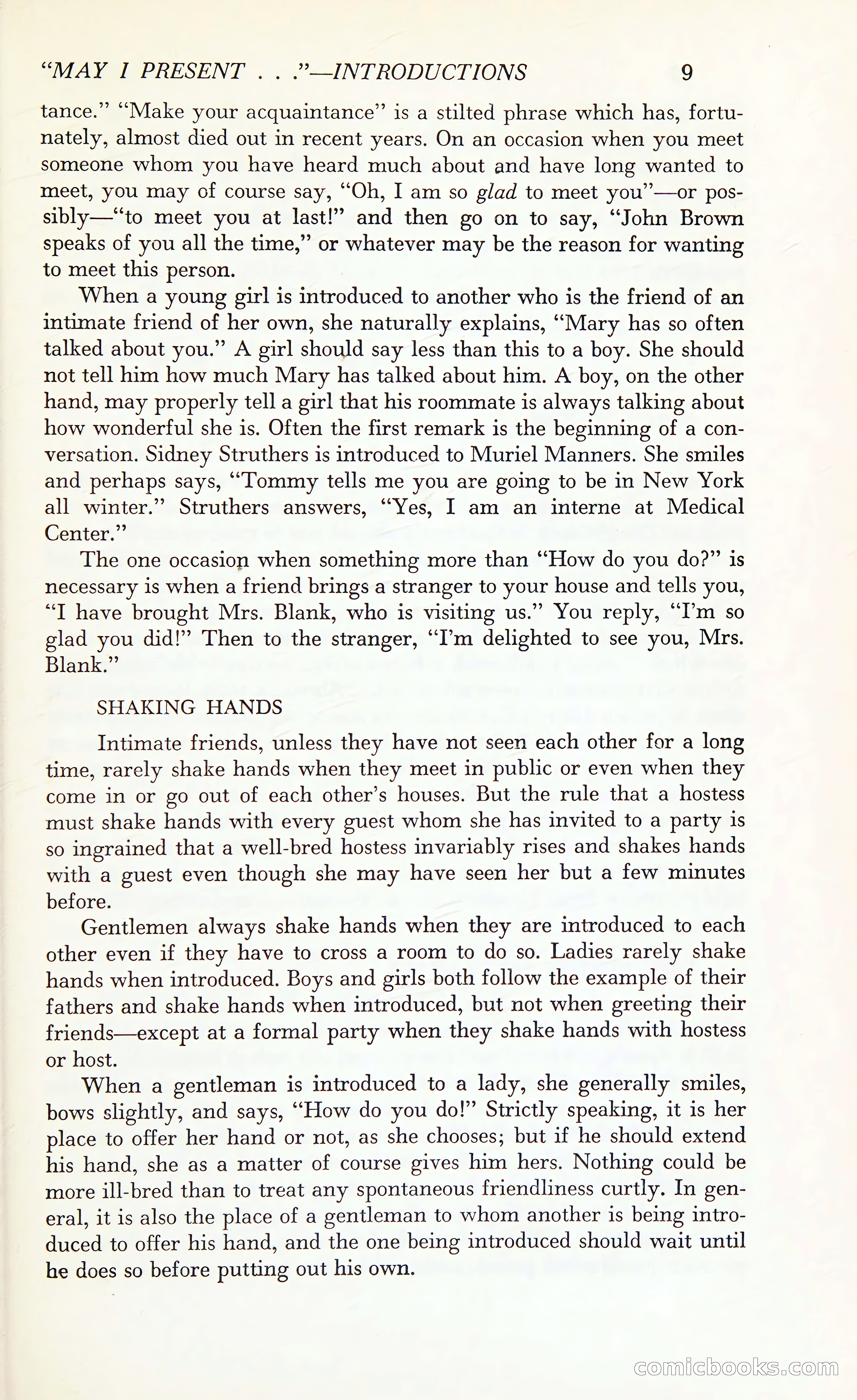 Etiquette: The Blue Book of Social Usage — page 46 of 399