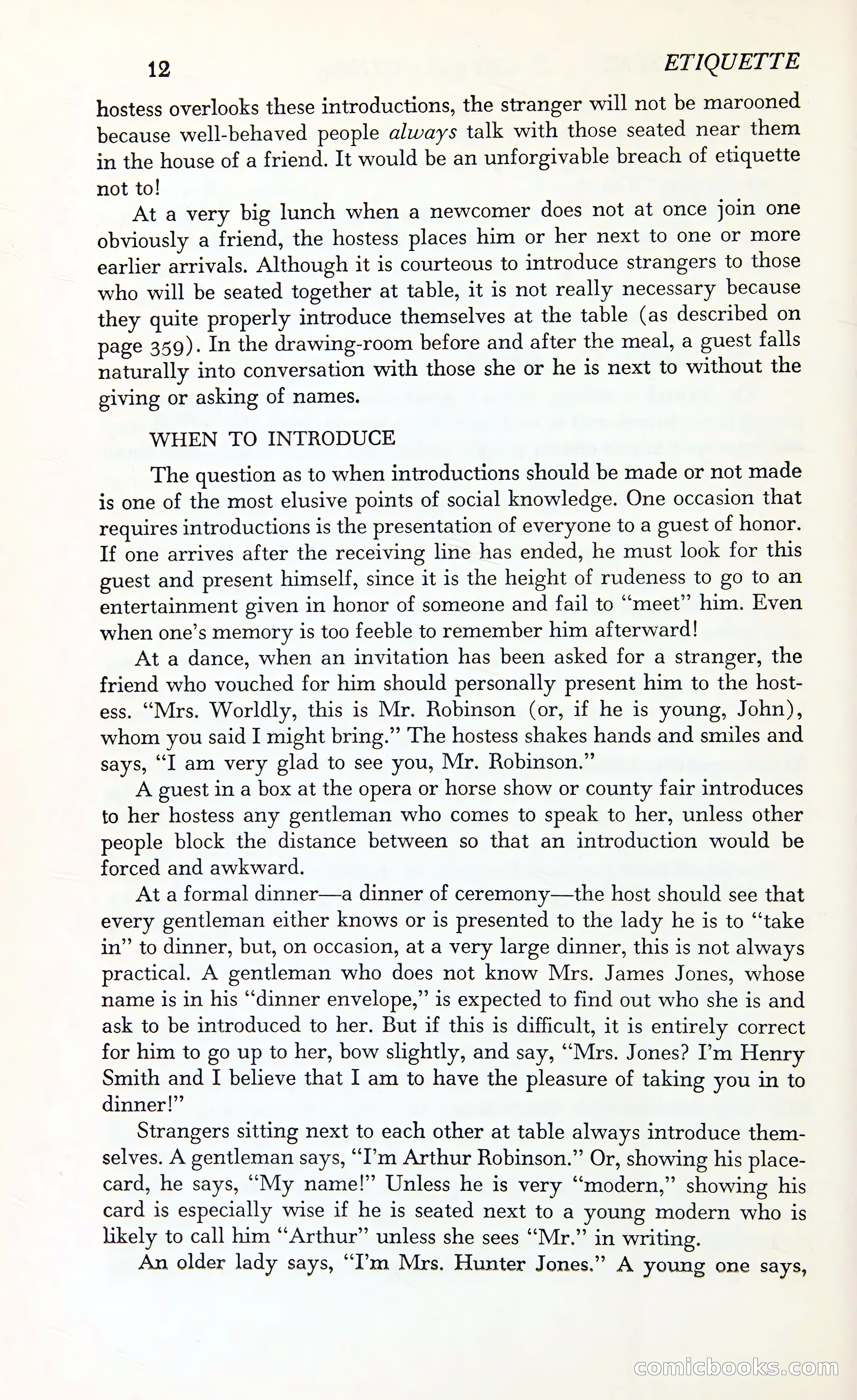 Etiquette: The Blue Book of Social Usage — page 49 of 399