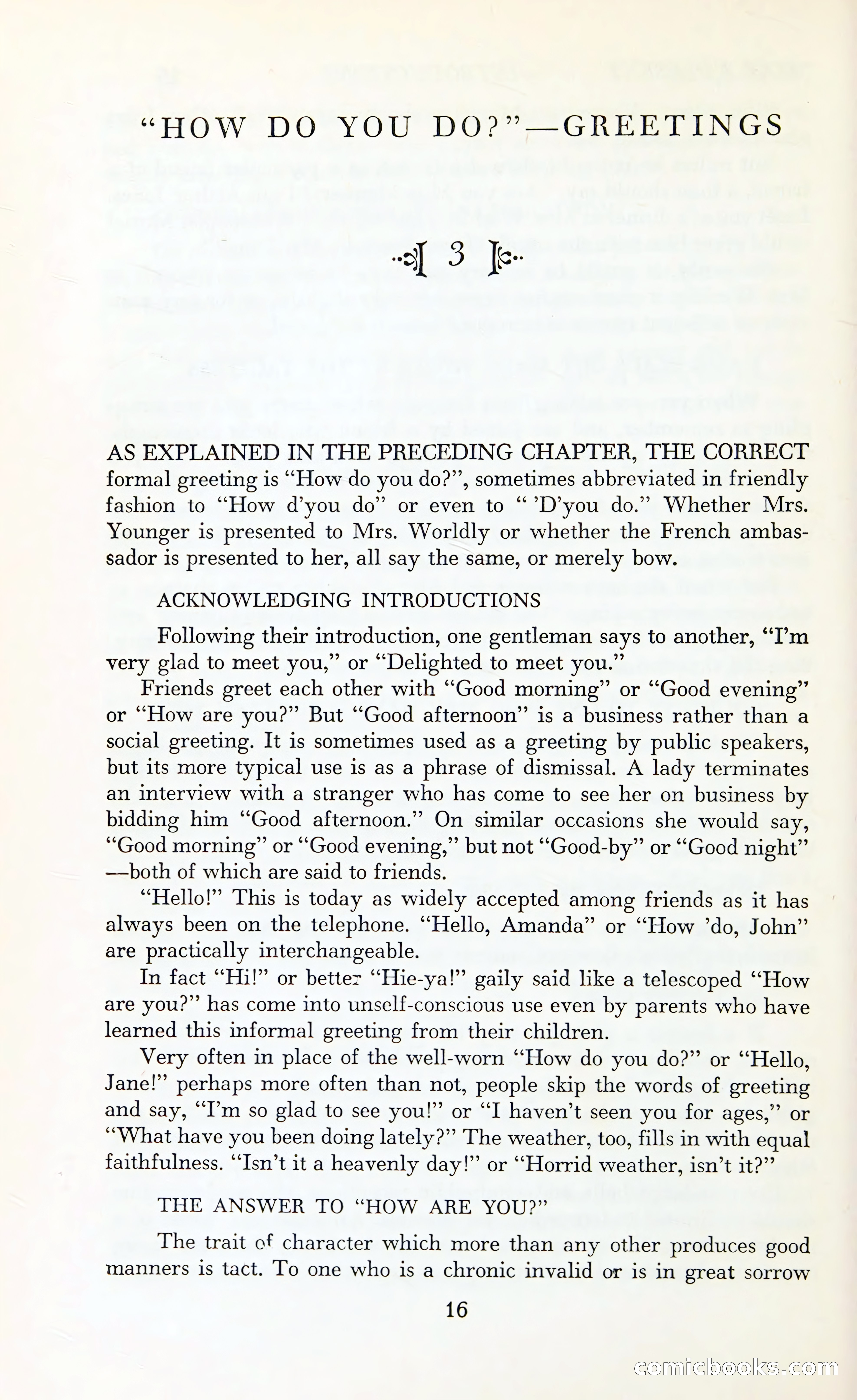 Etiquette: The Blue Book of Social Usage — page 53 of 399