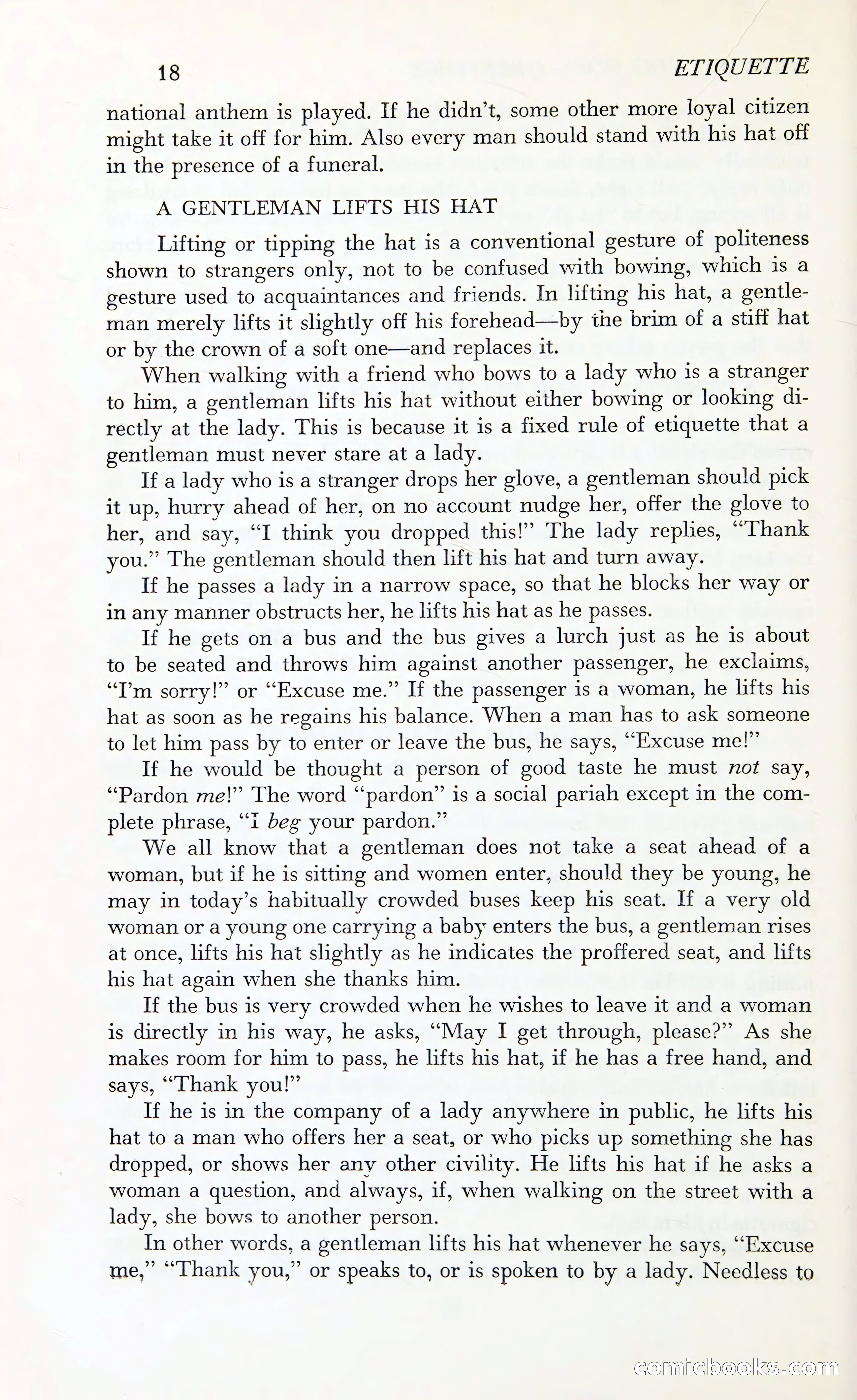 Etiquette: The Blue Book of Social Usage — page 55 of 399