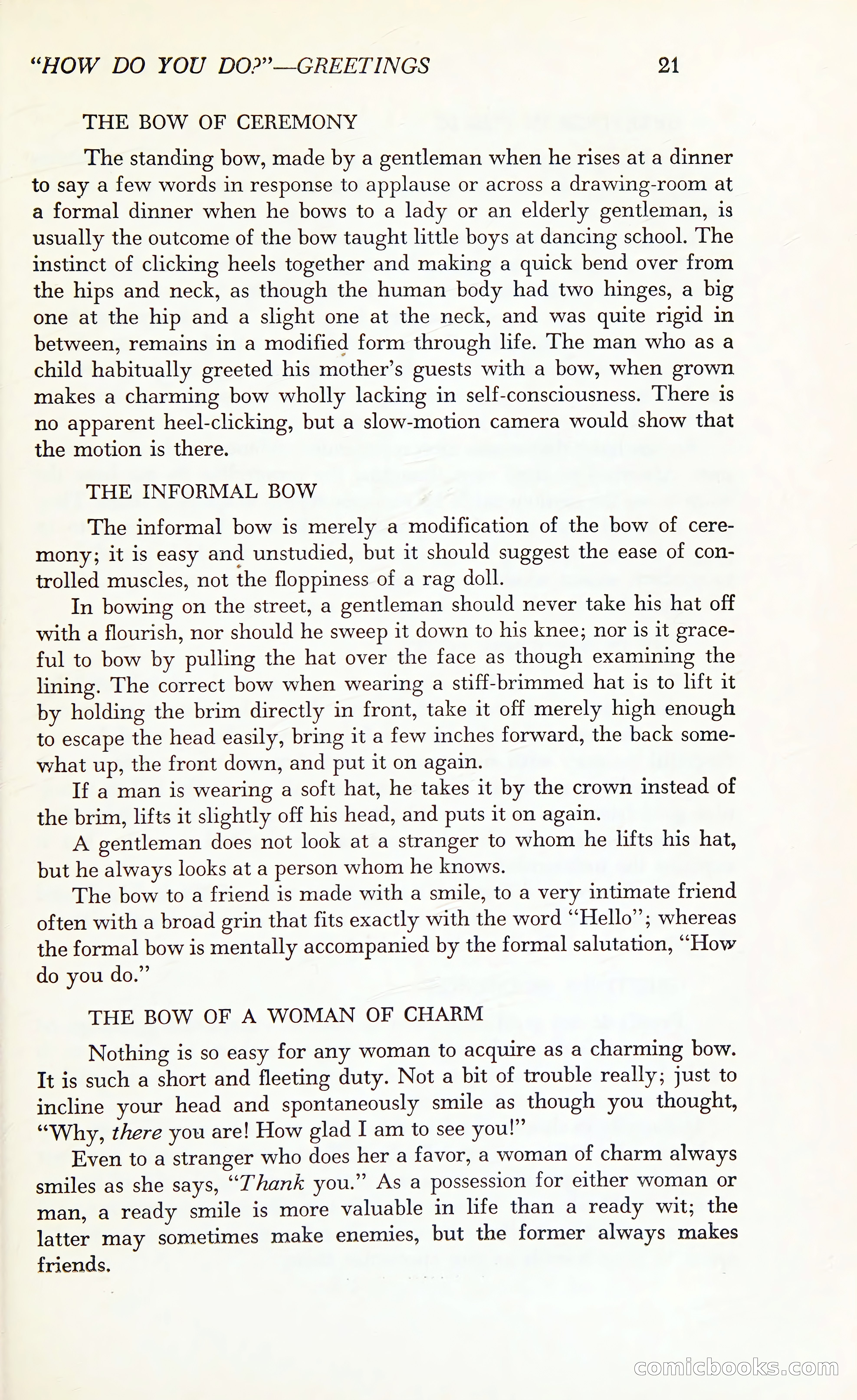 Etiquette: The Blue Book of Social Usage — page 58 of 399