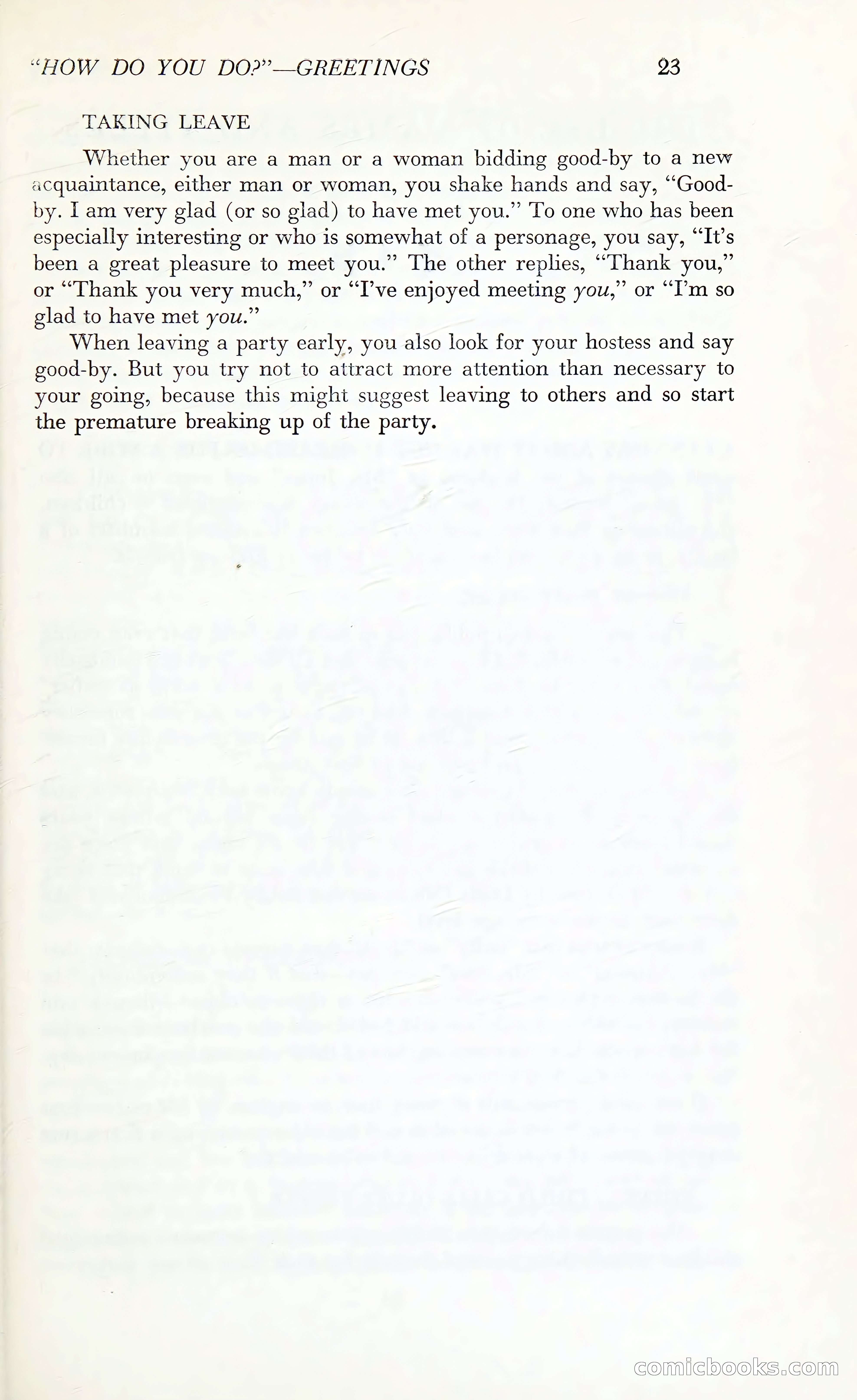 Etiquette: The Blue Book of Social Usage — page 60 of 399