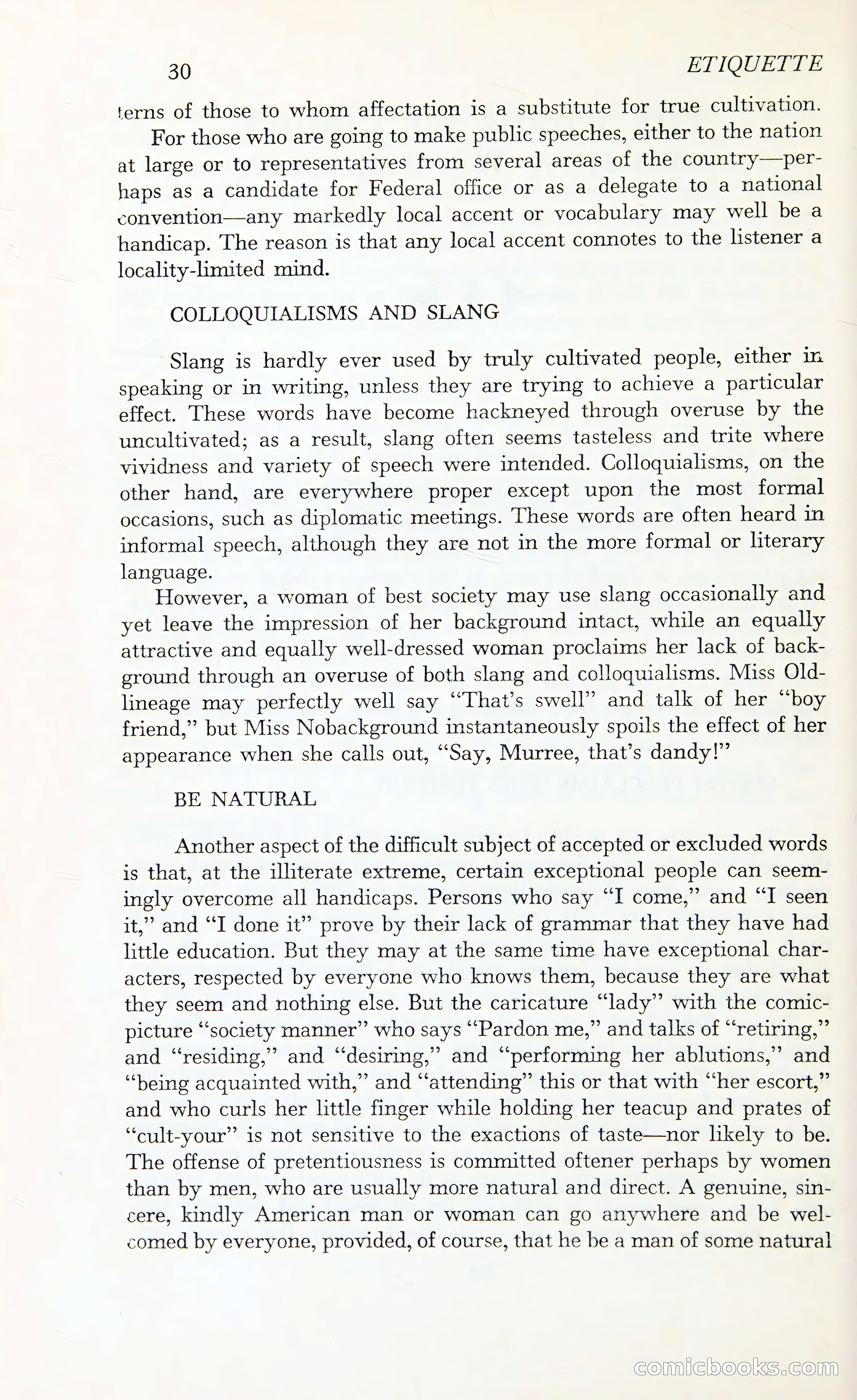 Etiquette: The Blue Book of Social Usage — page 67 of 399
