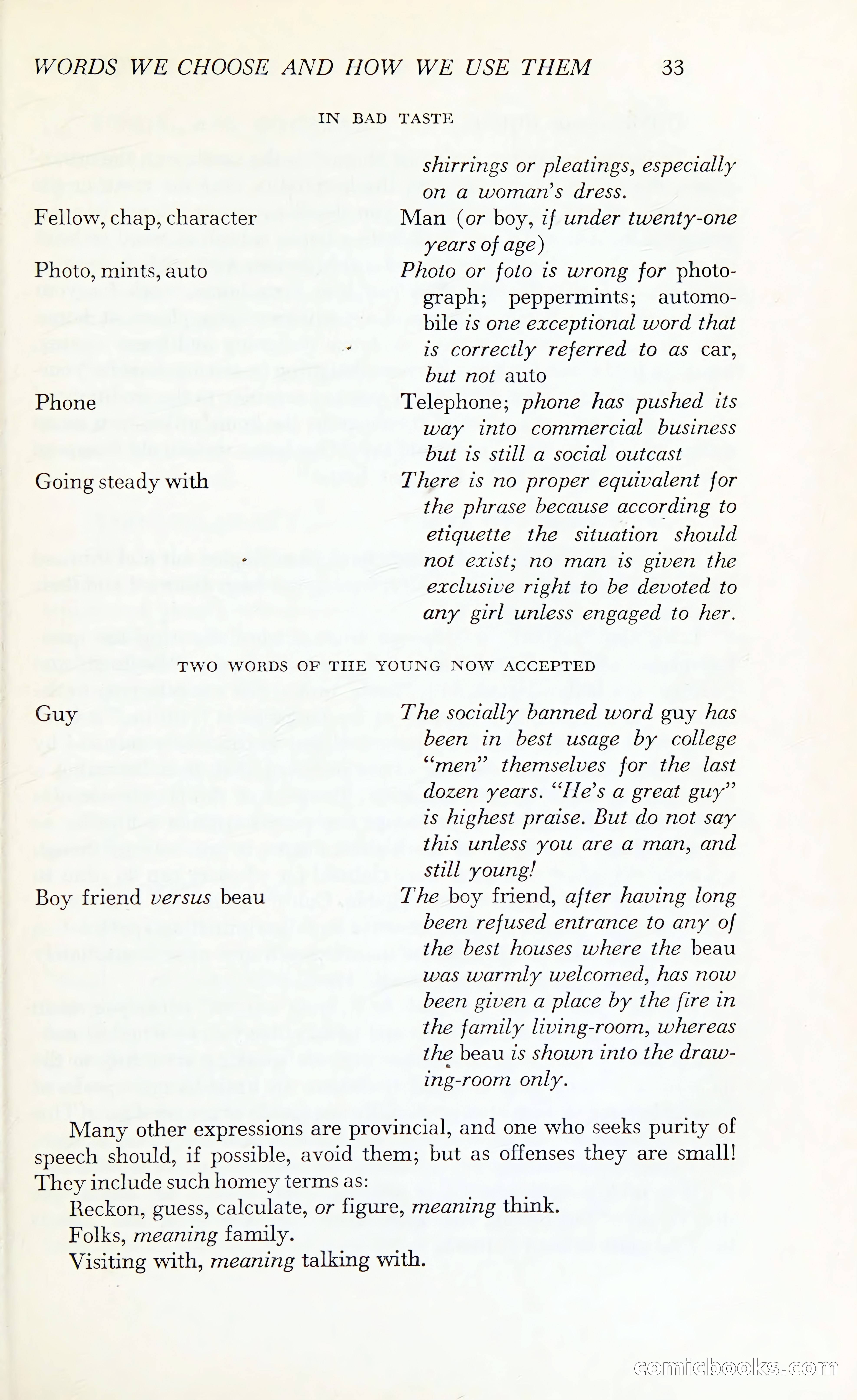 Etiquette: The Blue Book of Social Usage — page 70 of 399