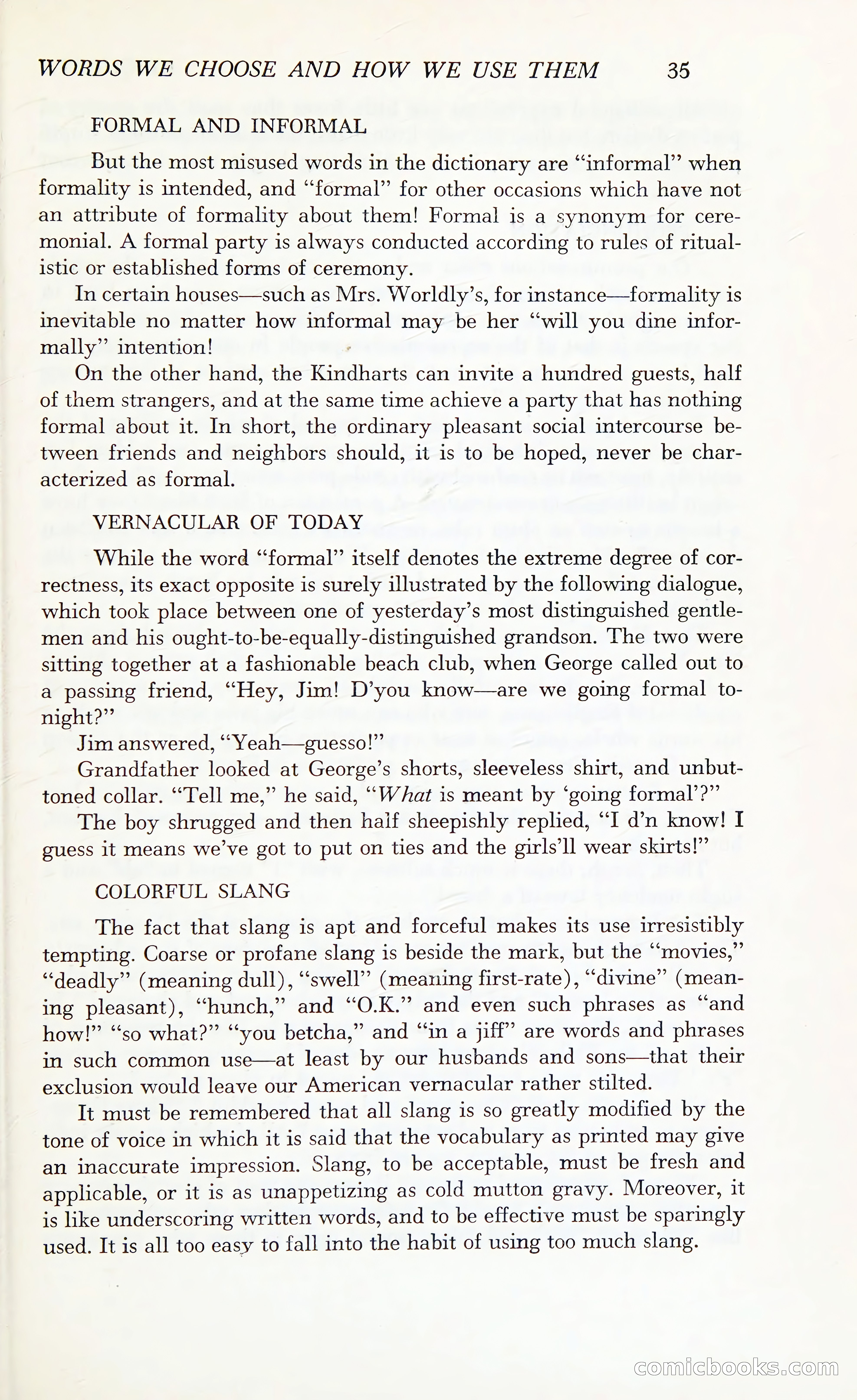 Etiquette: The Blue Book of Social Usage — page 72 of 399