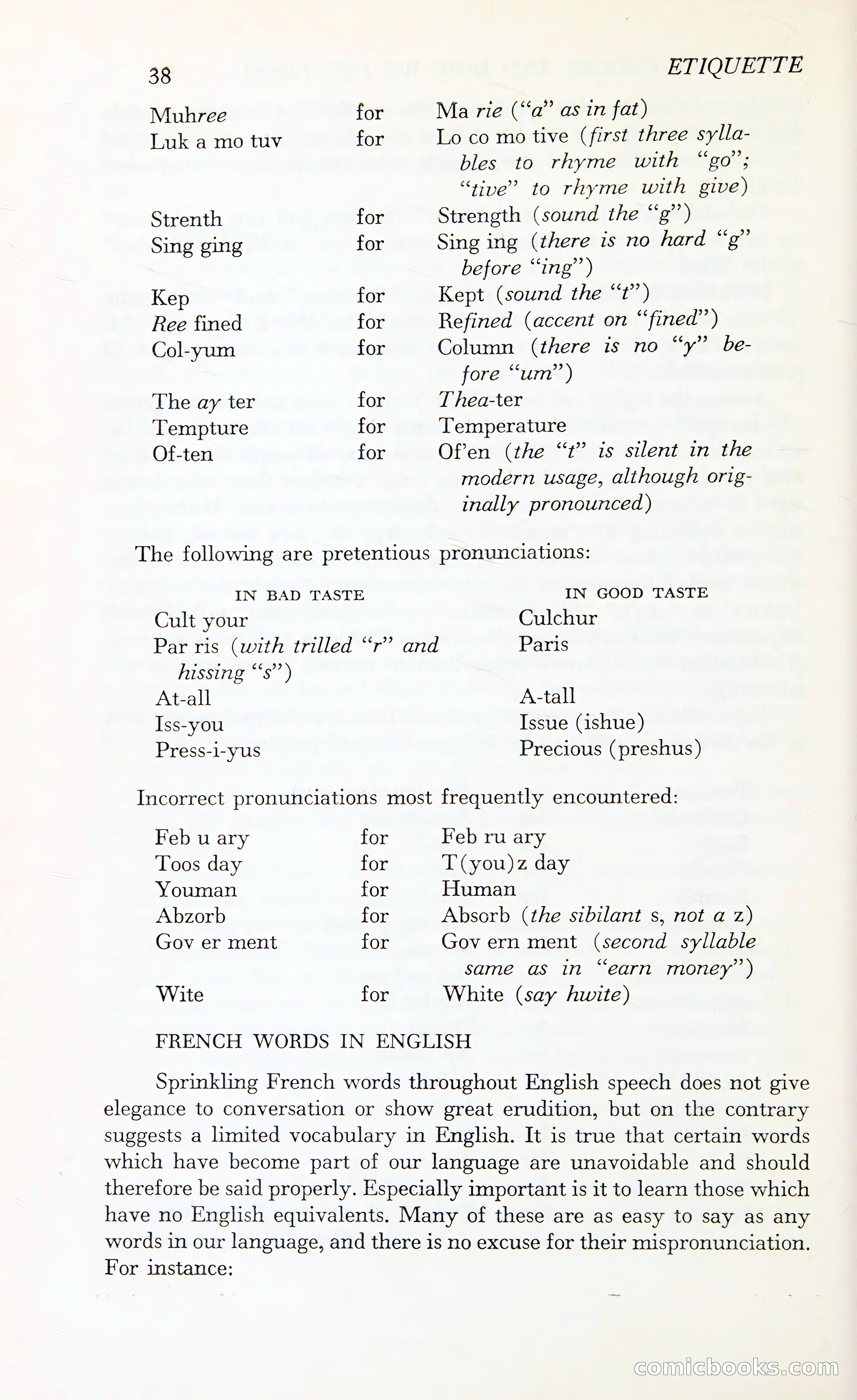 Etiquette: The Blue Book of Social Usage — page 75 of 399