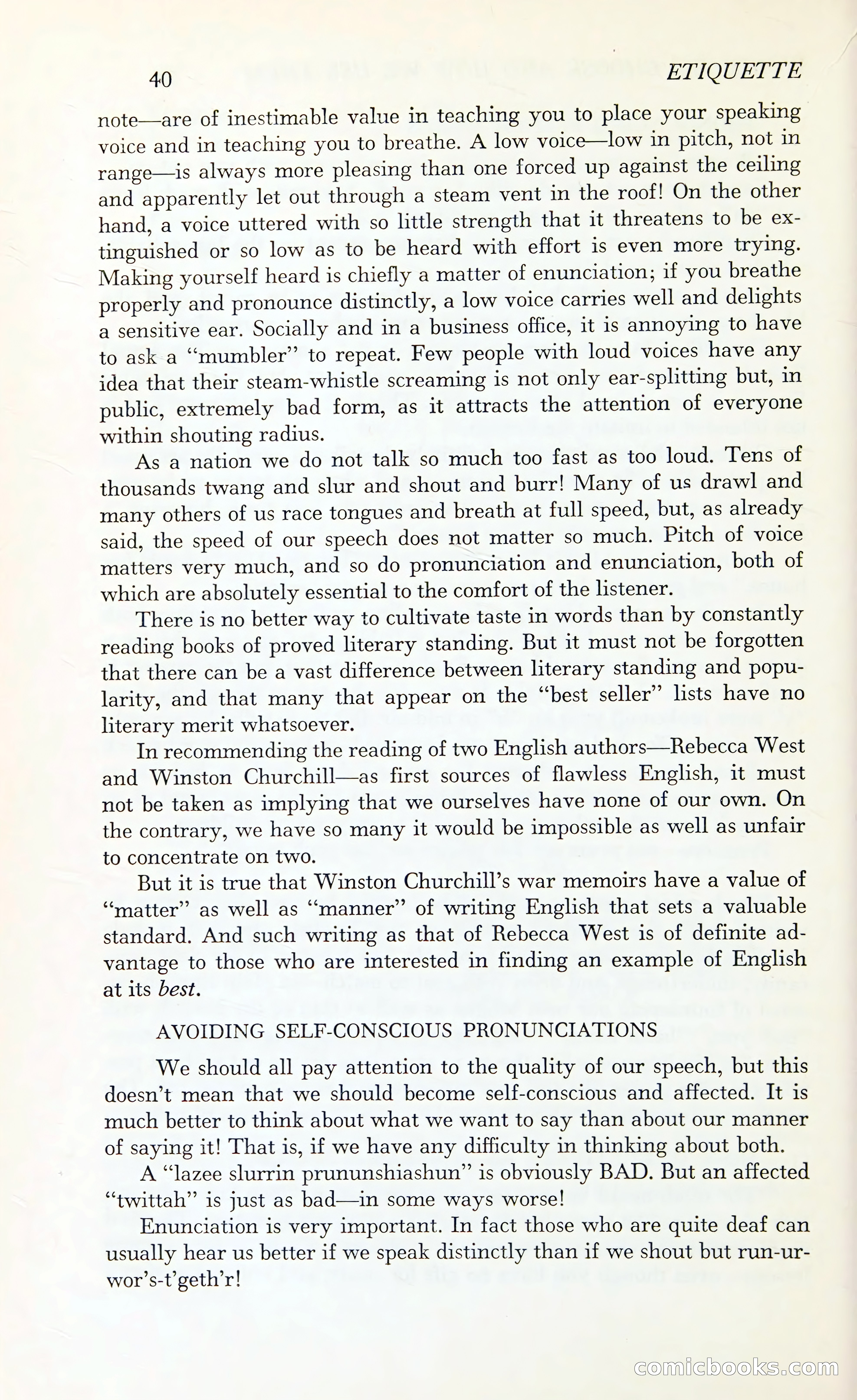 Etiquette: The Blue Book of Social Usage — page 77 of 399