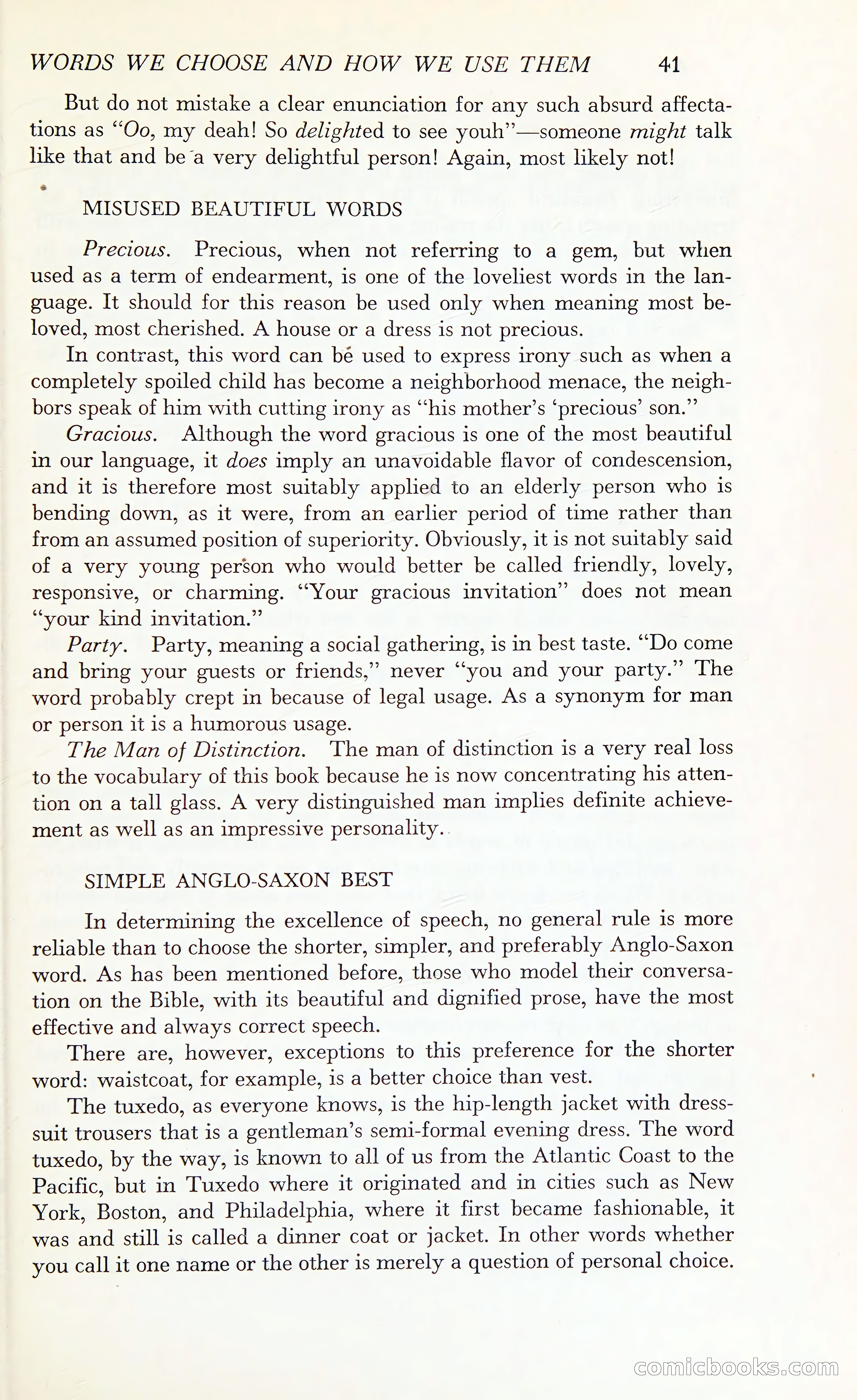 Etiquette: The Blue Book of Social Usage — page 78 of 399