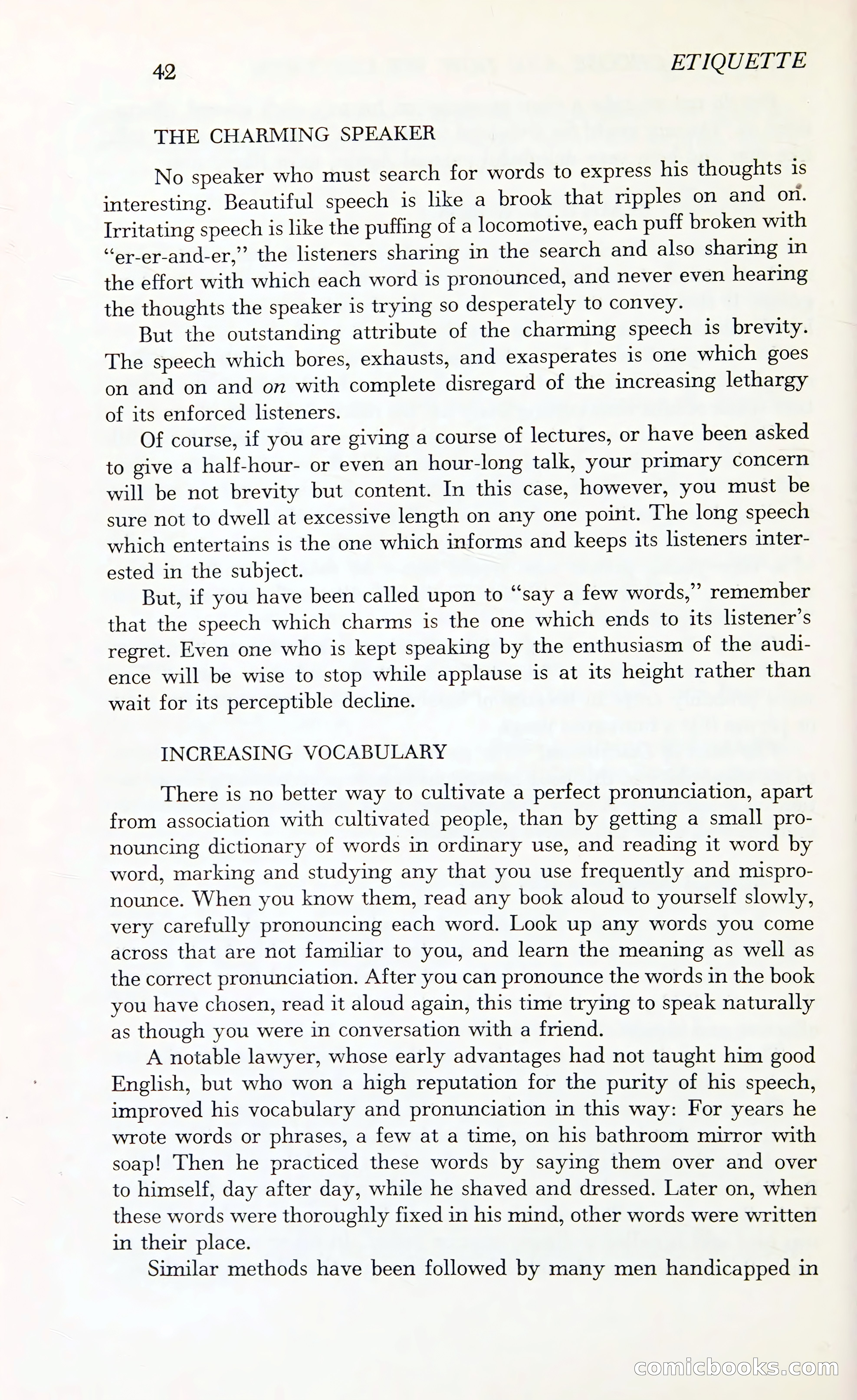 Etiquette: The Blue Book of Social Usage — page 79 of 399
