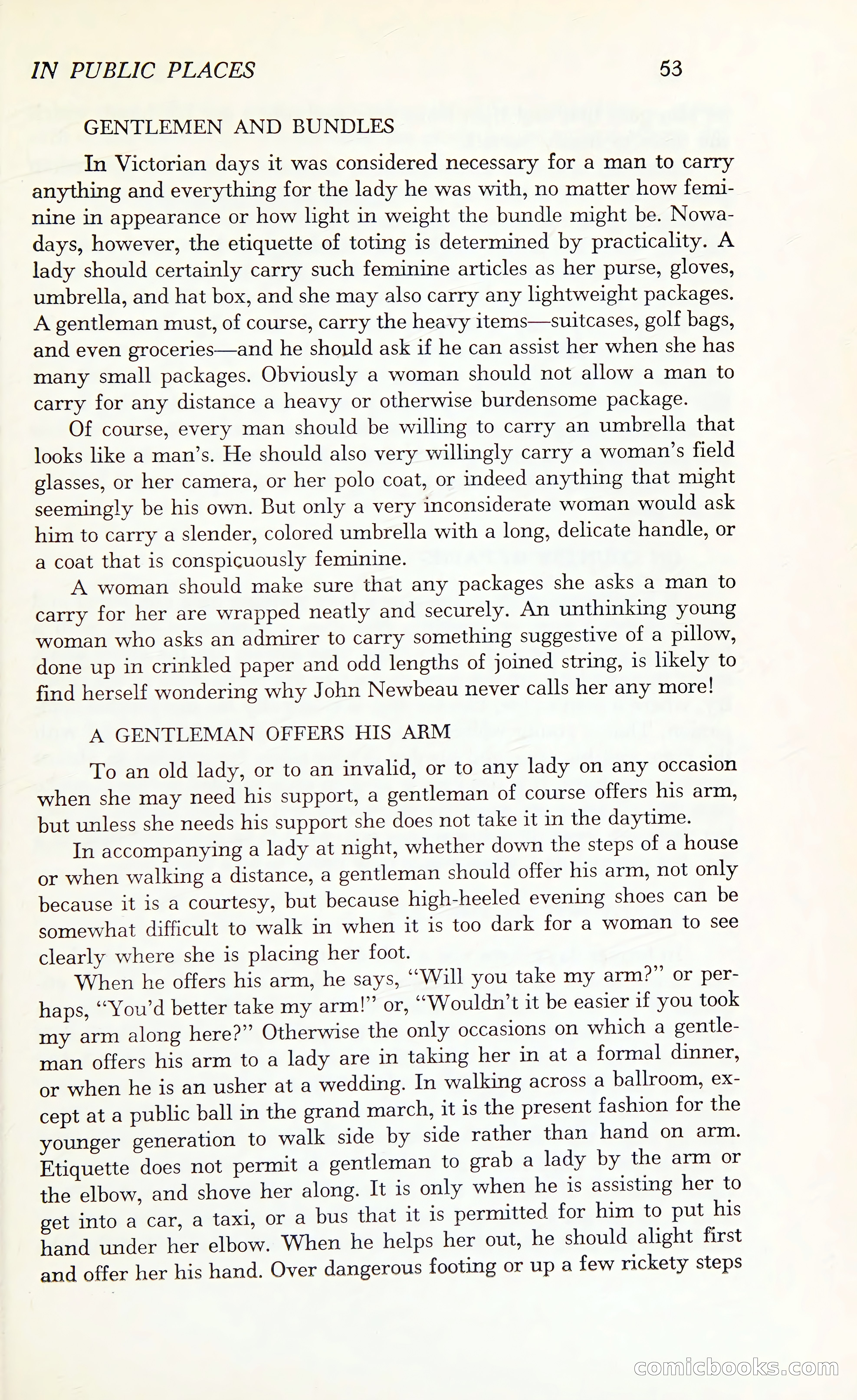 Etiquette: The Blue Book of Social Usage — page 90 of 399