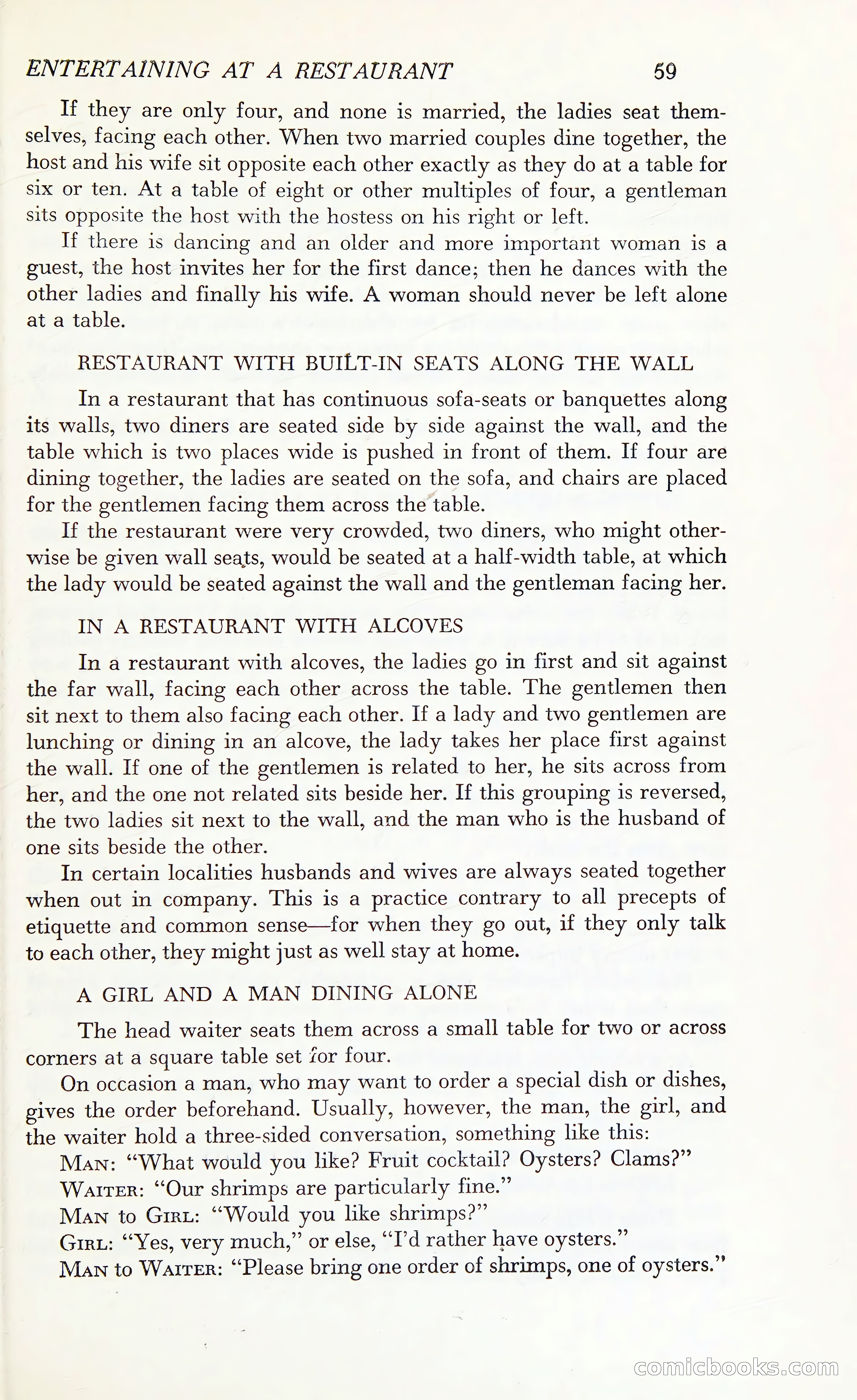 Etiquette: The Blue Book of Social Usage — page 96 of 399