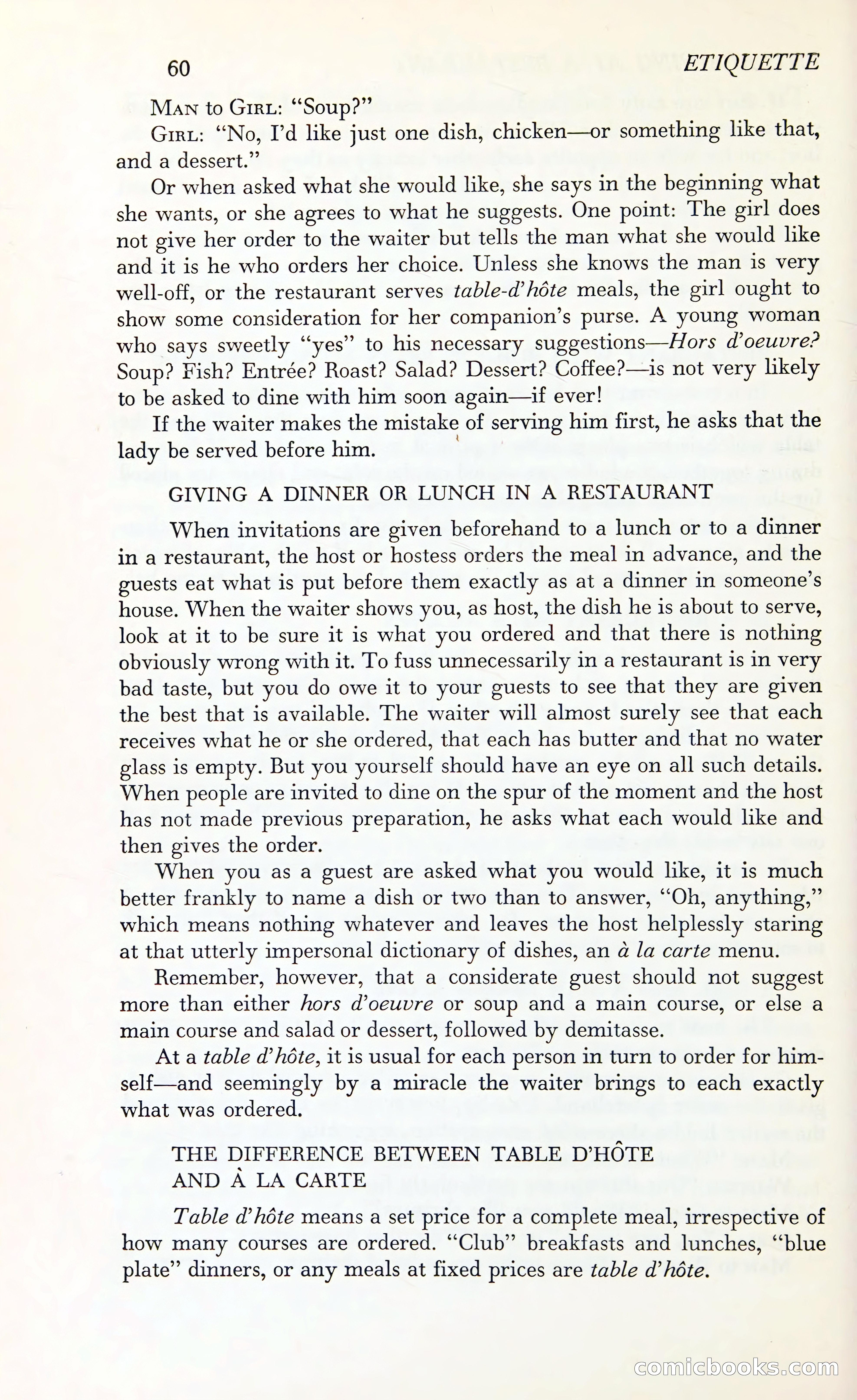 Etiquette: The Blue Book of Social Usage — page 97 of 399