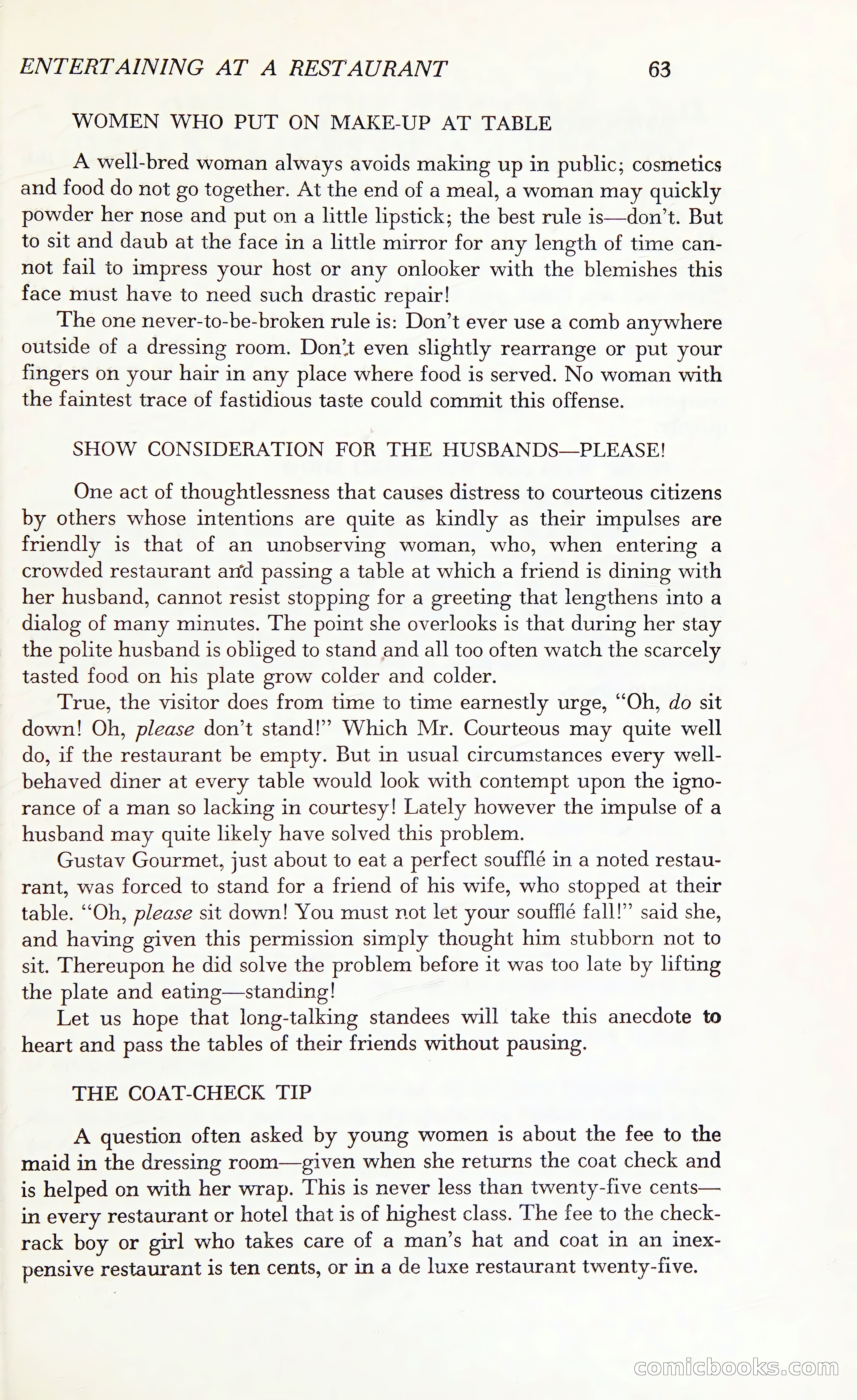 Etiquette: The Blue Book of Social Usage — page 100 of 399