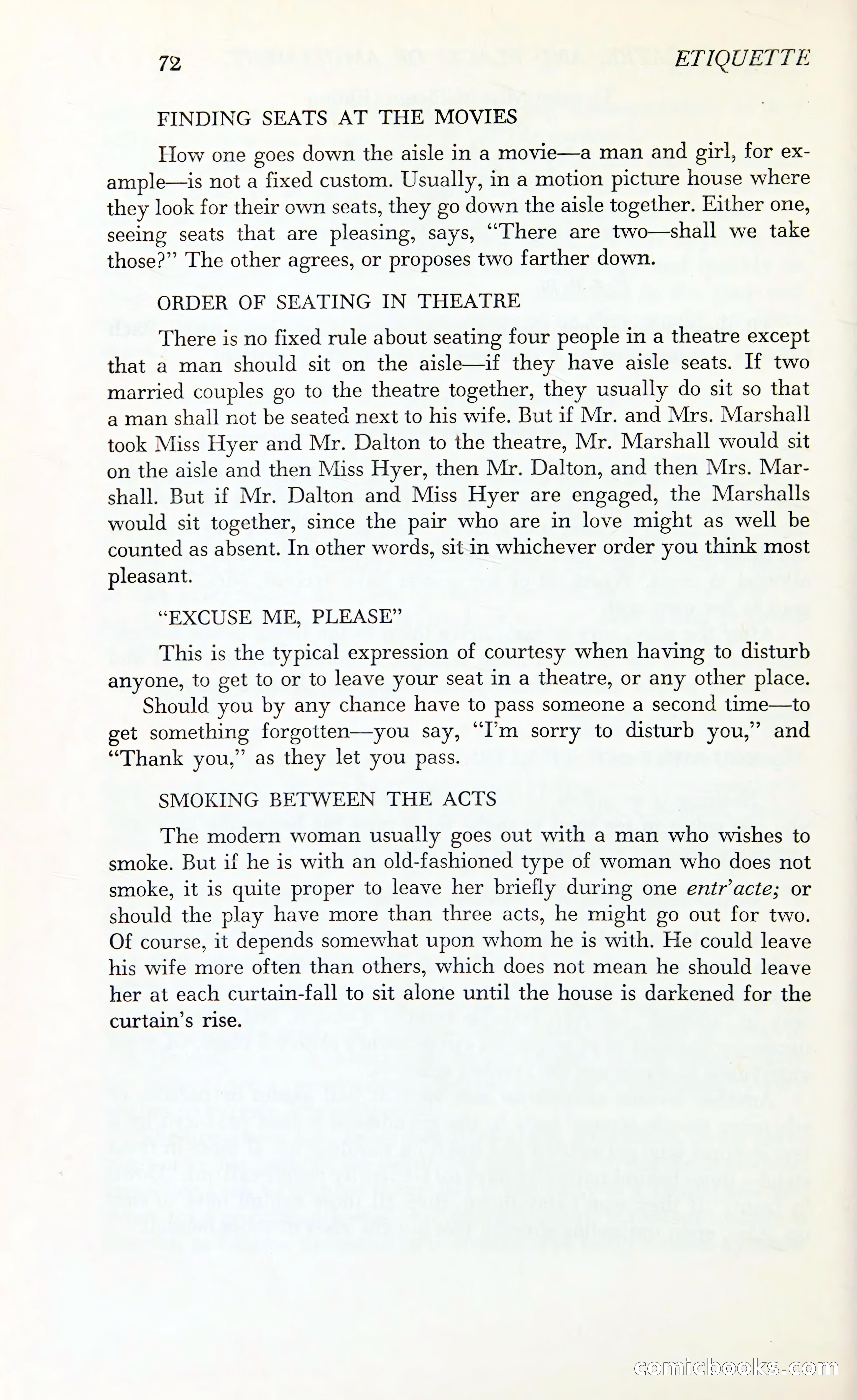 Etiquette: The Blue Book of Social Usage — page 109 of 399