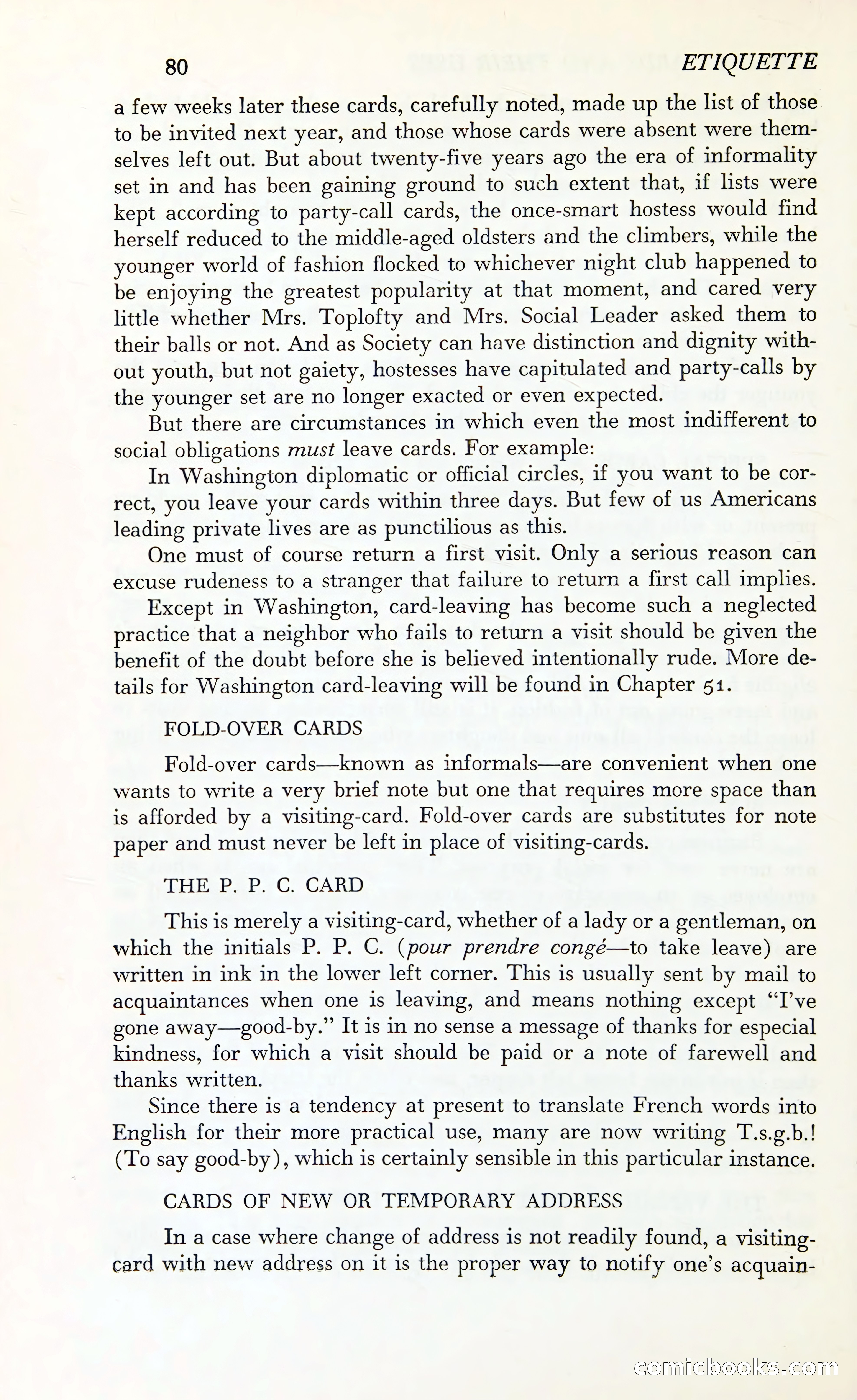 Etiquette: The Blue Book of Social Usage — page 117 of 399
