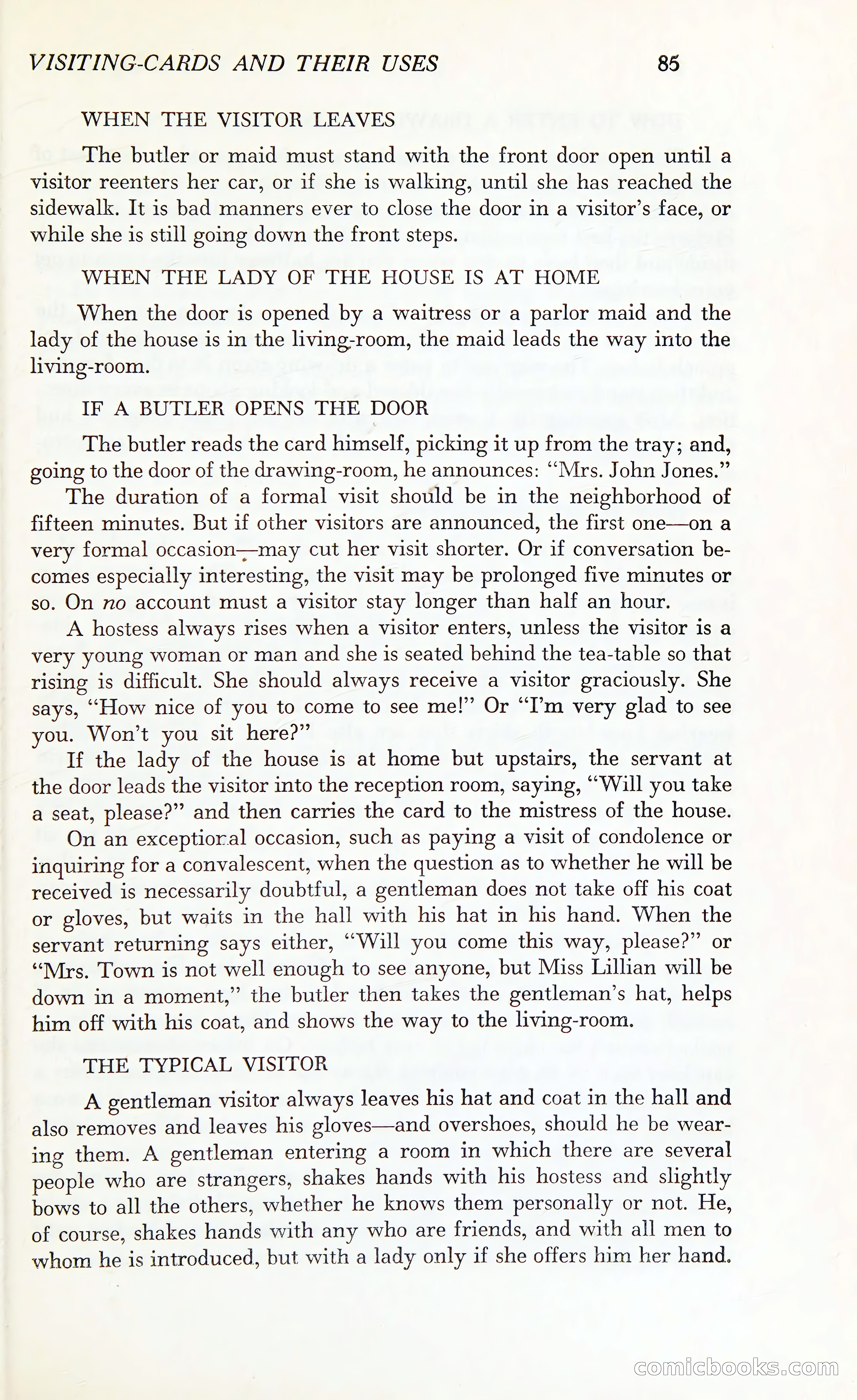 Etiquette: The Blue Book of Social Usage — page 122 of 399