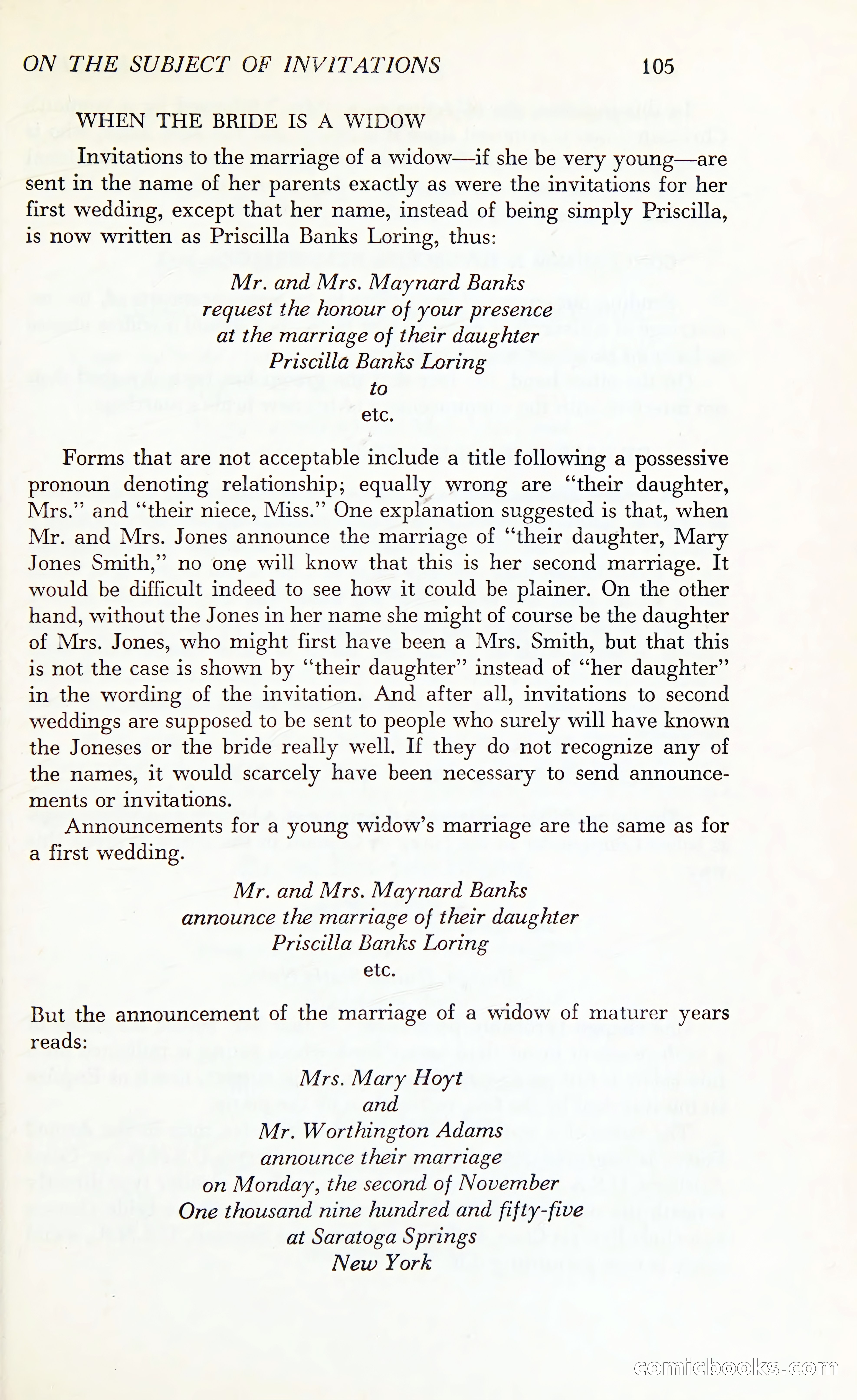 Etiquette: The Blue Book of Social Usage — page 142 of 399