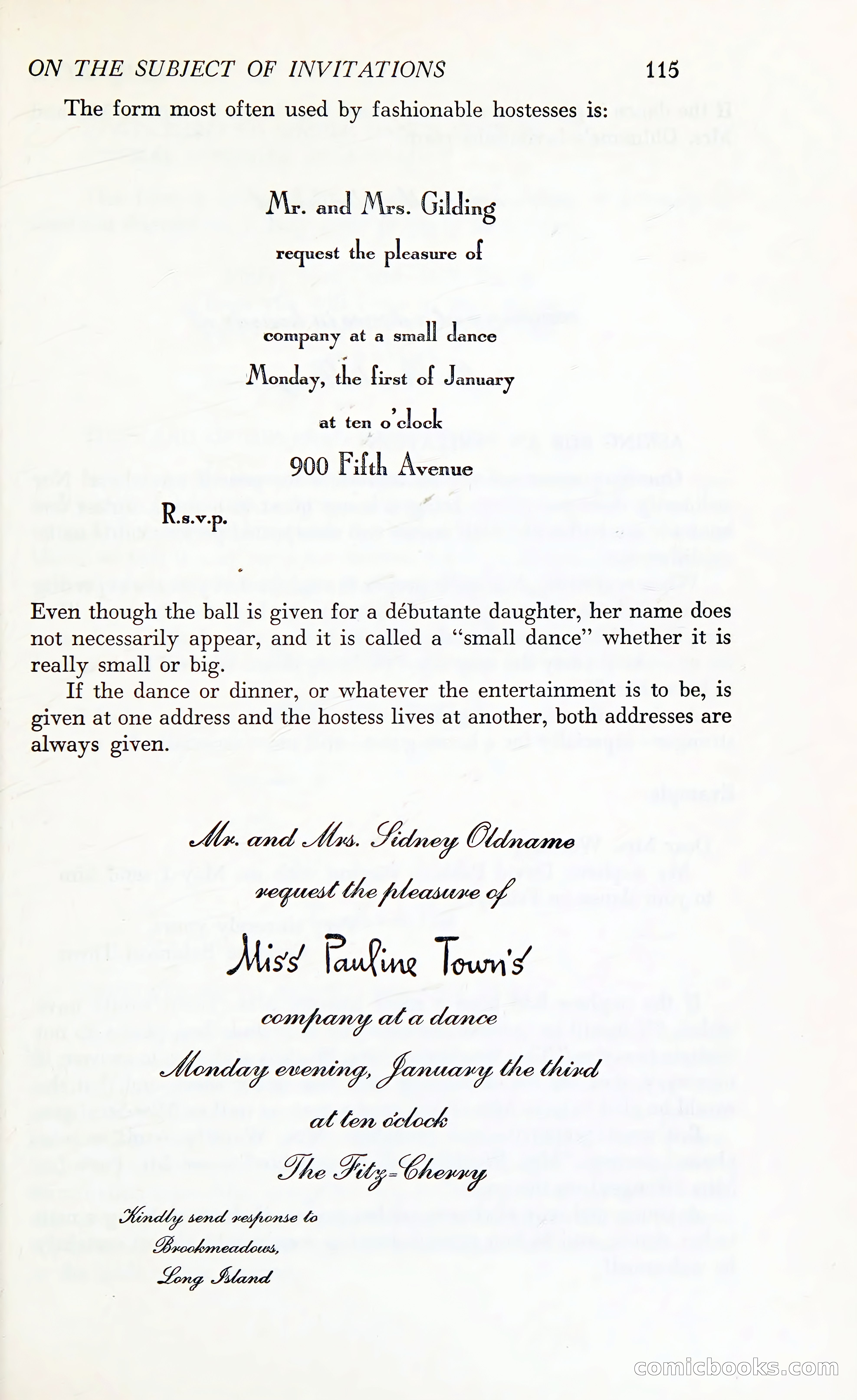 Etiquette: The Blue Book of Social Usage — page 152 of 399