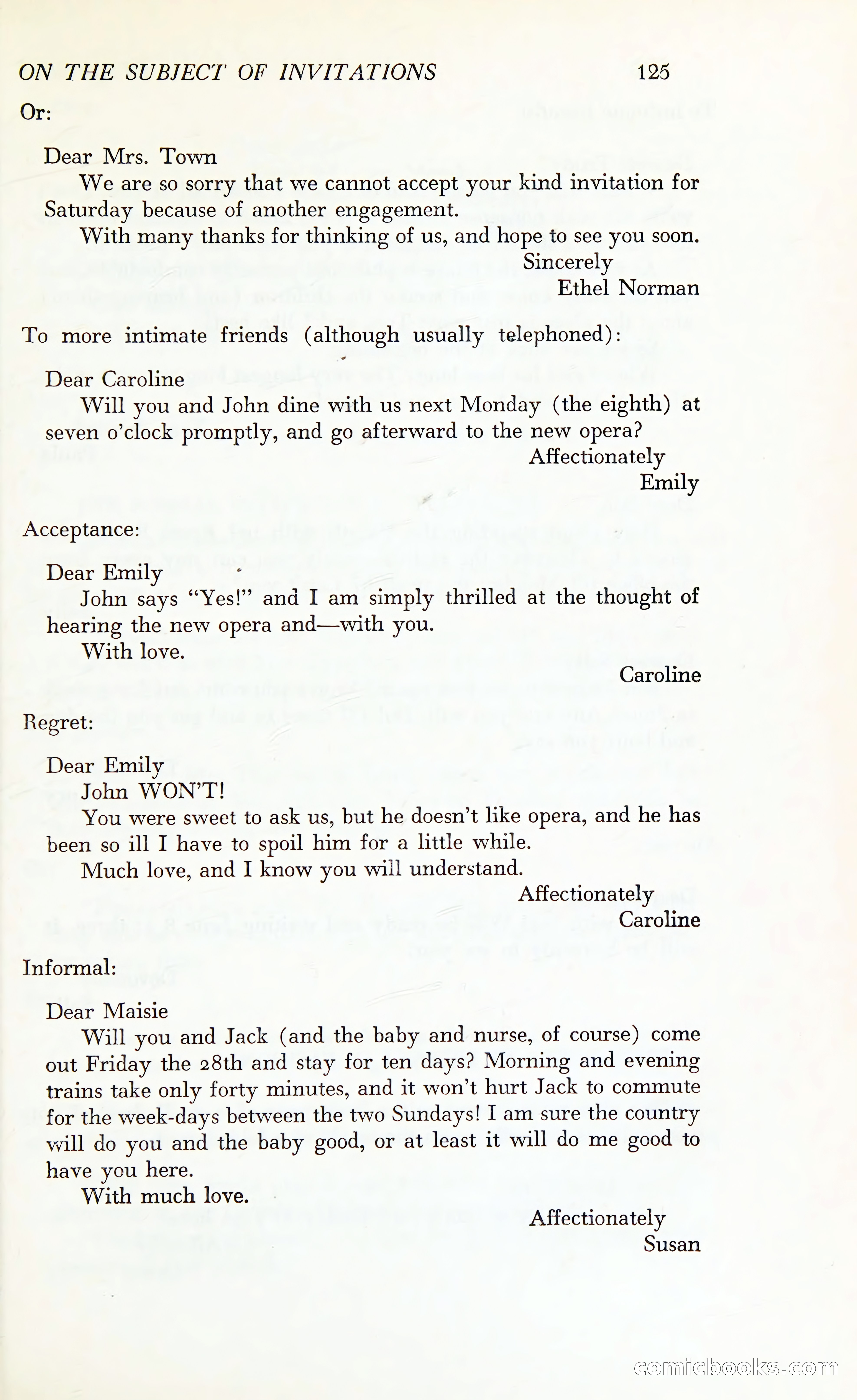 Etiquette: The Blue Book of Social Usage — page 162 of 399
