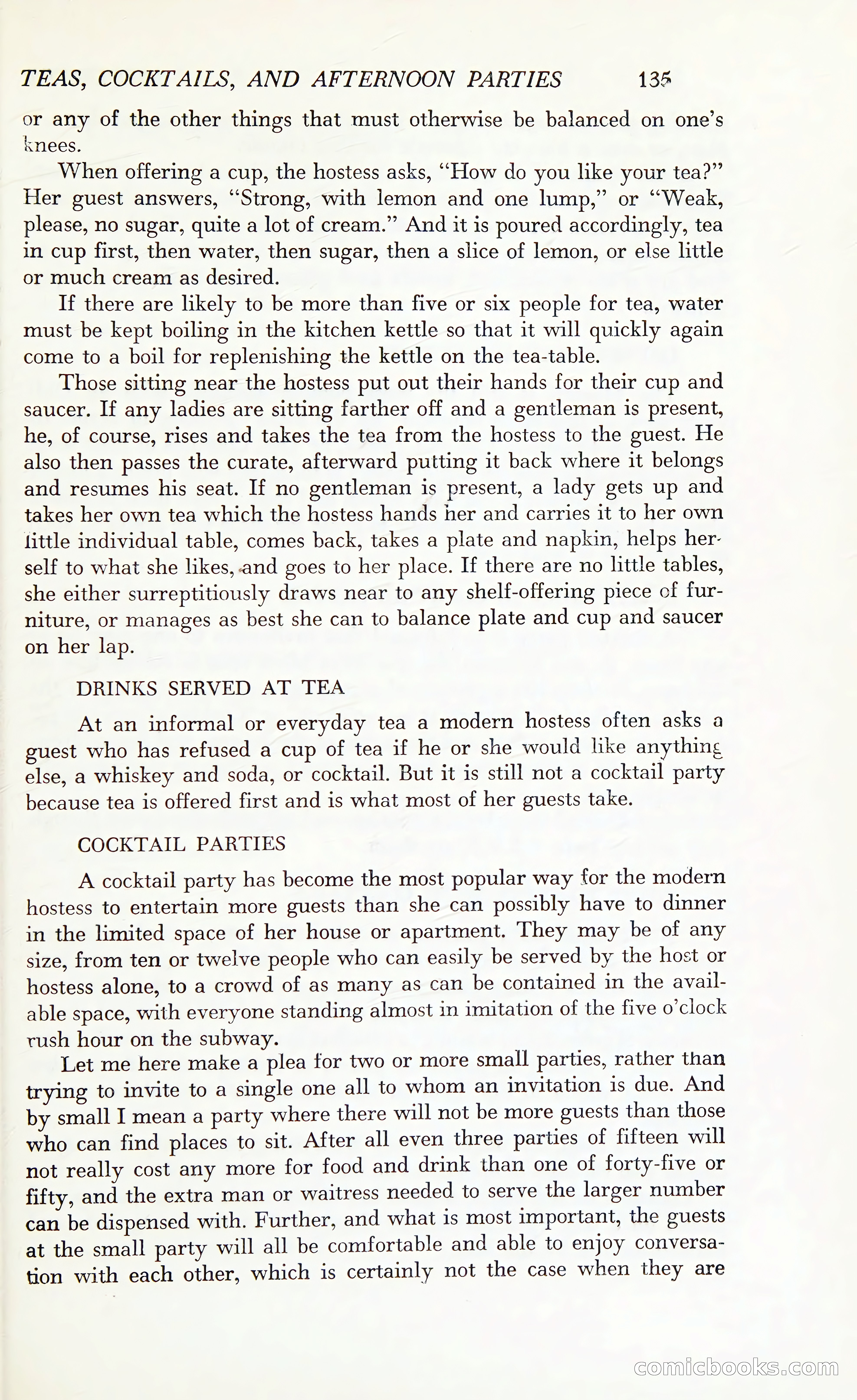 Etiquette: The Blue Book of Social Usage — page 174 of 399