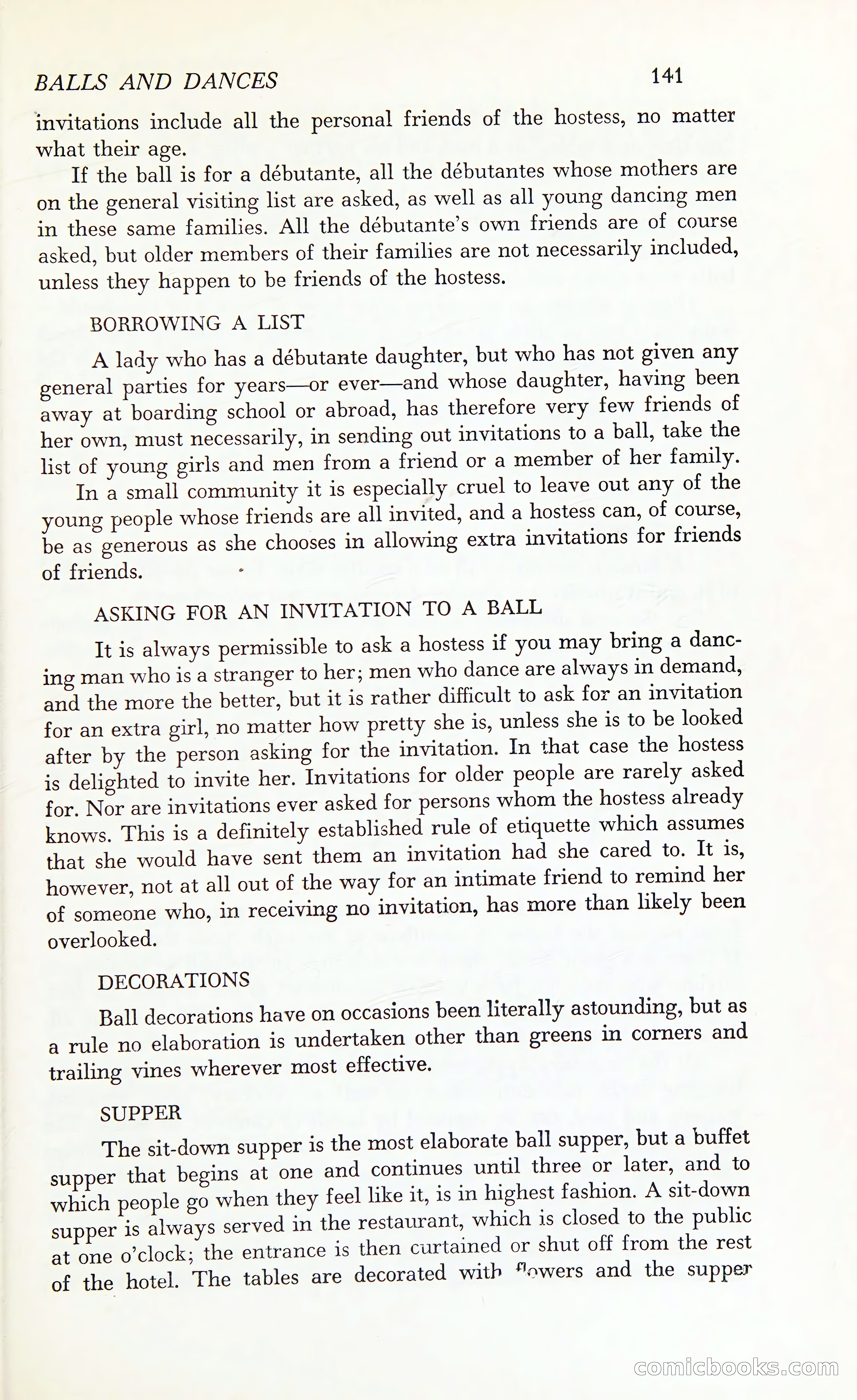 Etiquette: The Blue Book of Social Usage — page 180 of 399