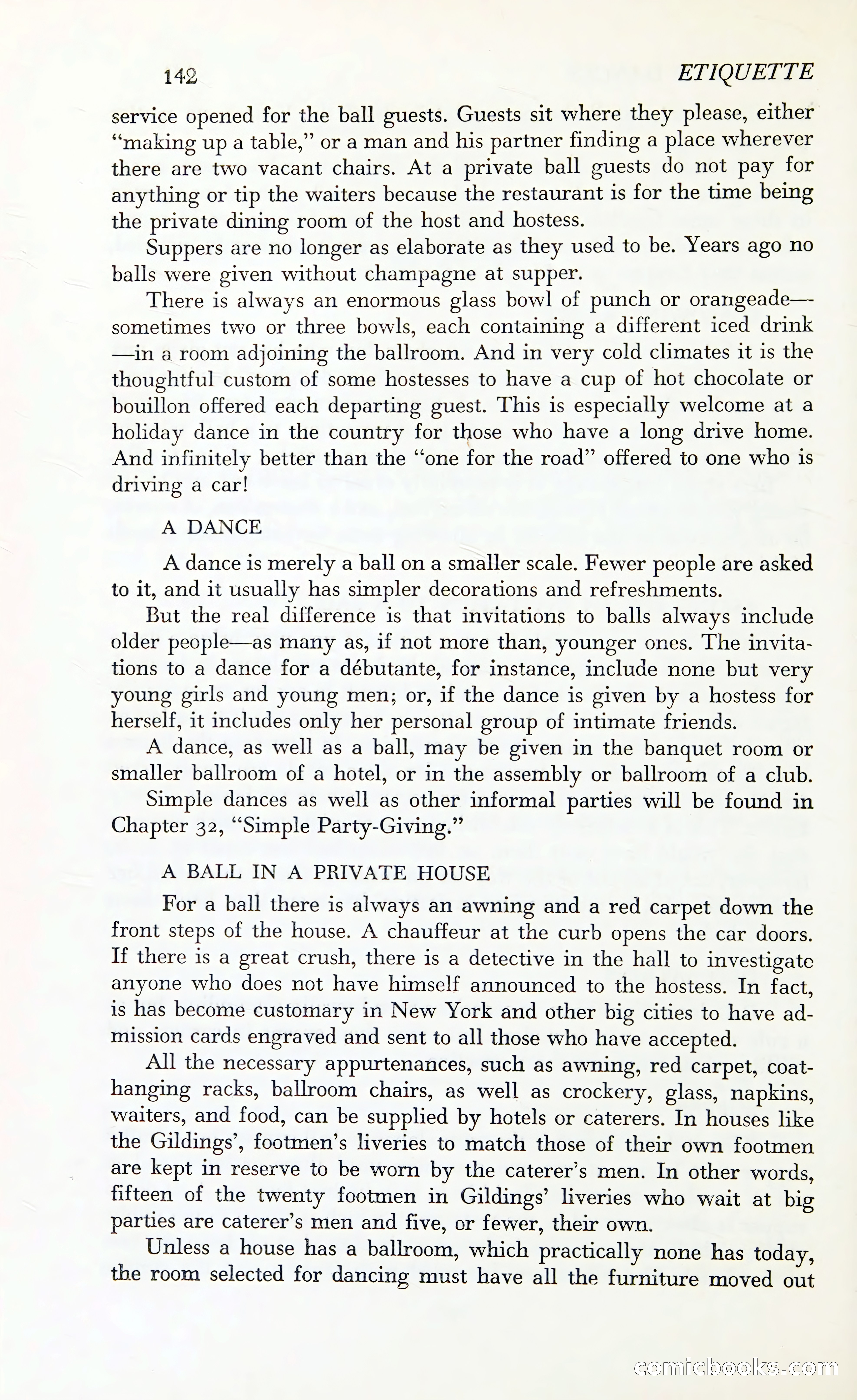 Etiquette: The Blue Book of Social Usage — page 181 of 399
