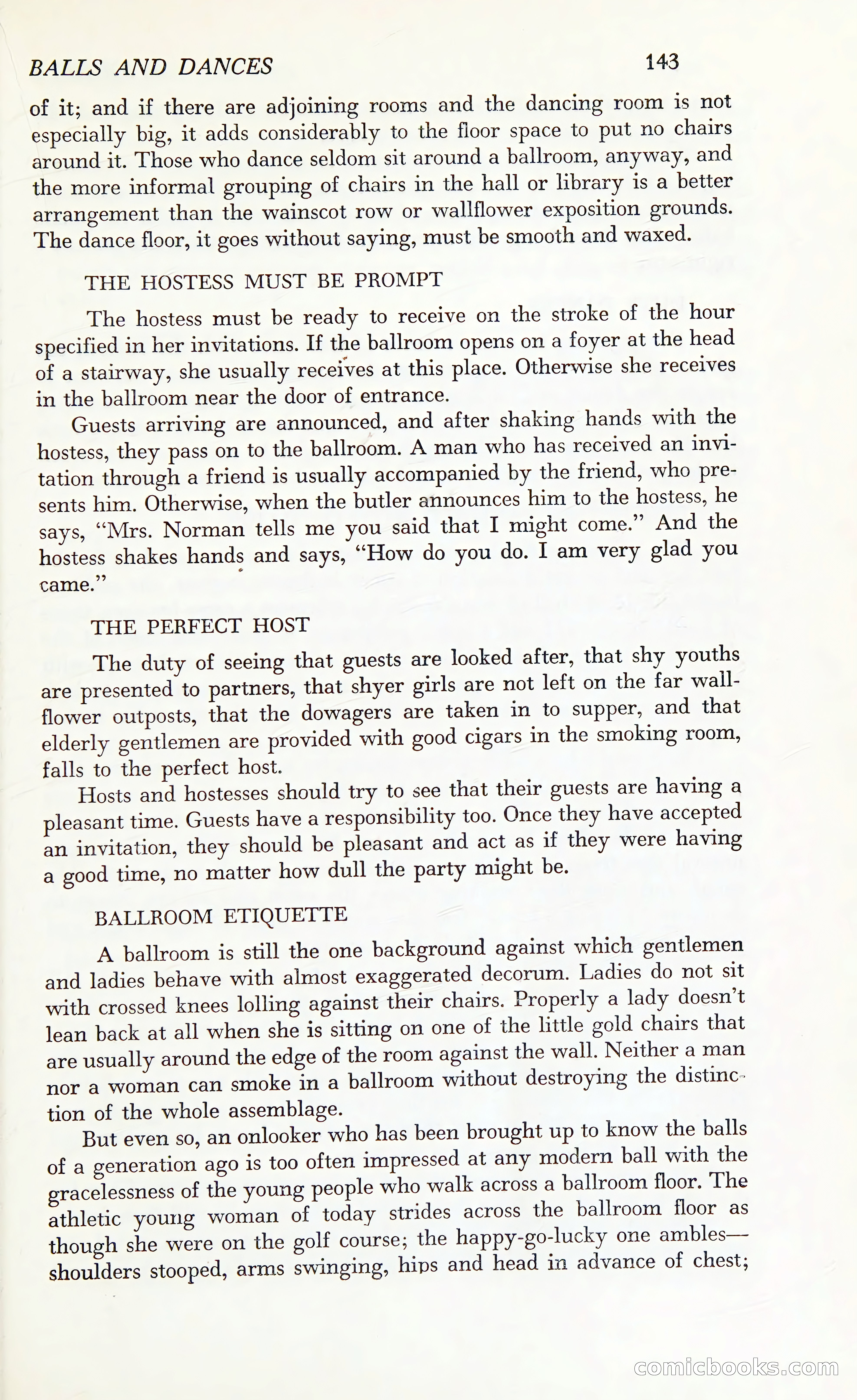Etiquette: The Blue Book of Social Usage — page 182 of 399