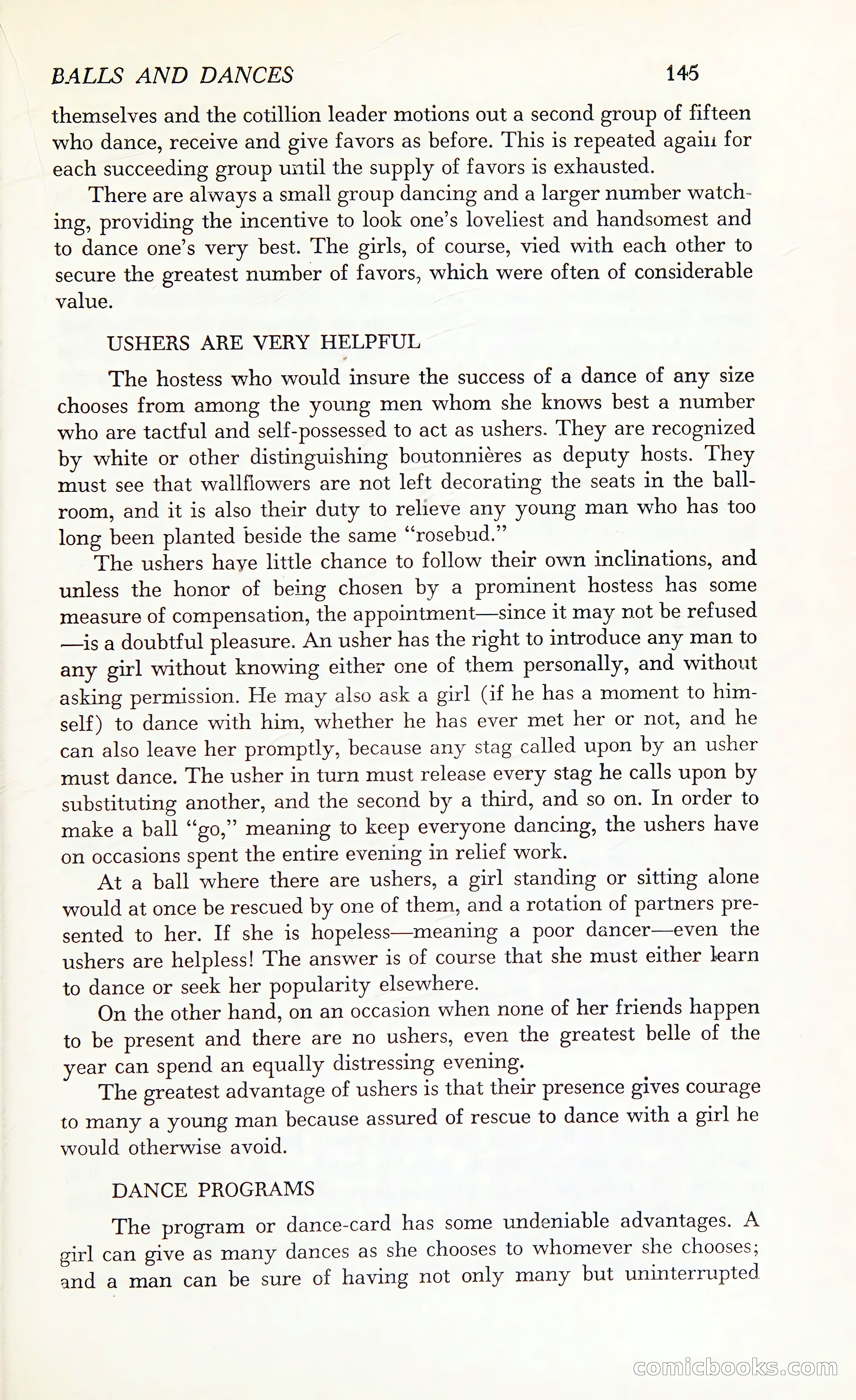 Etiquette: The Blue Book of Social Usage — page 184 of 399