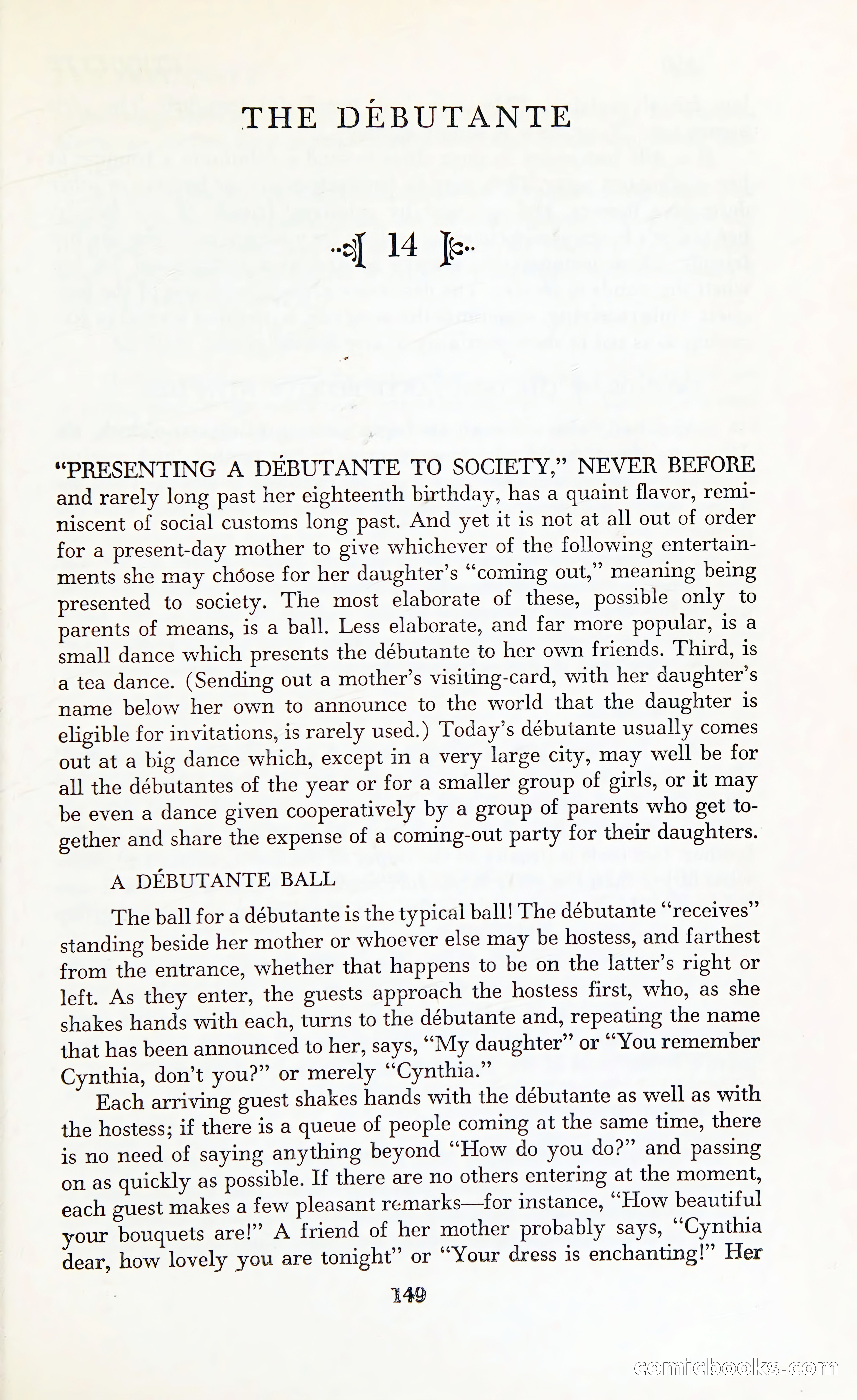 Etiquette: The Blue Book of Social Usage — page 188 of 399