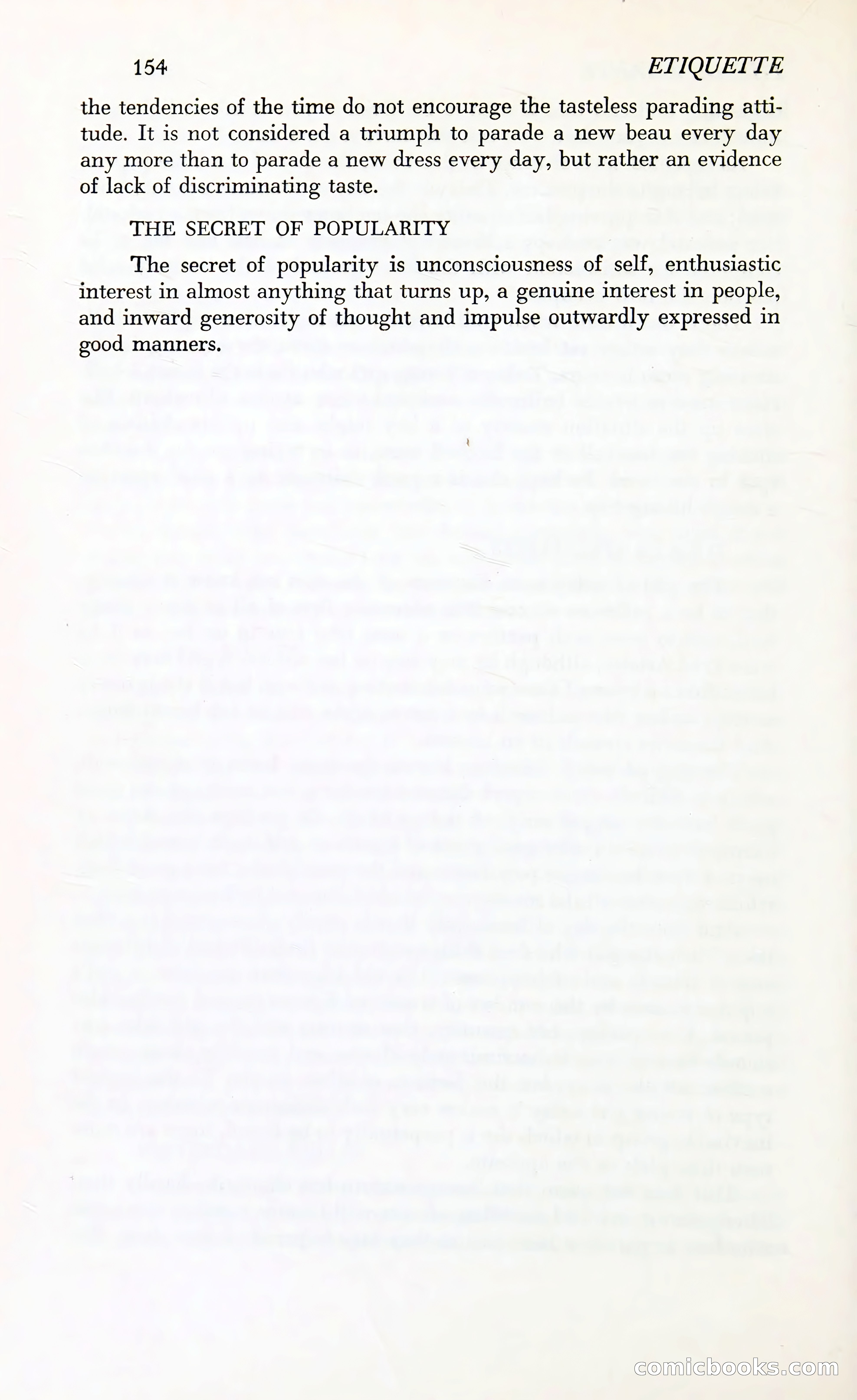 Etiquette: The Blue Book of Social Usage — page 193 of 399