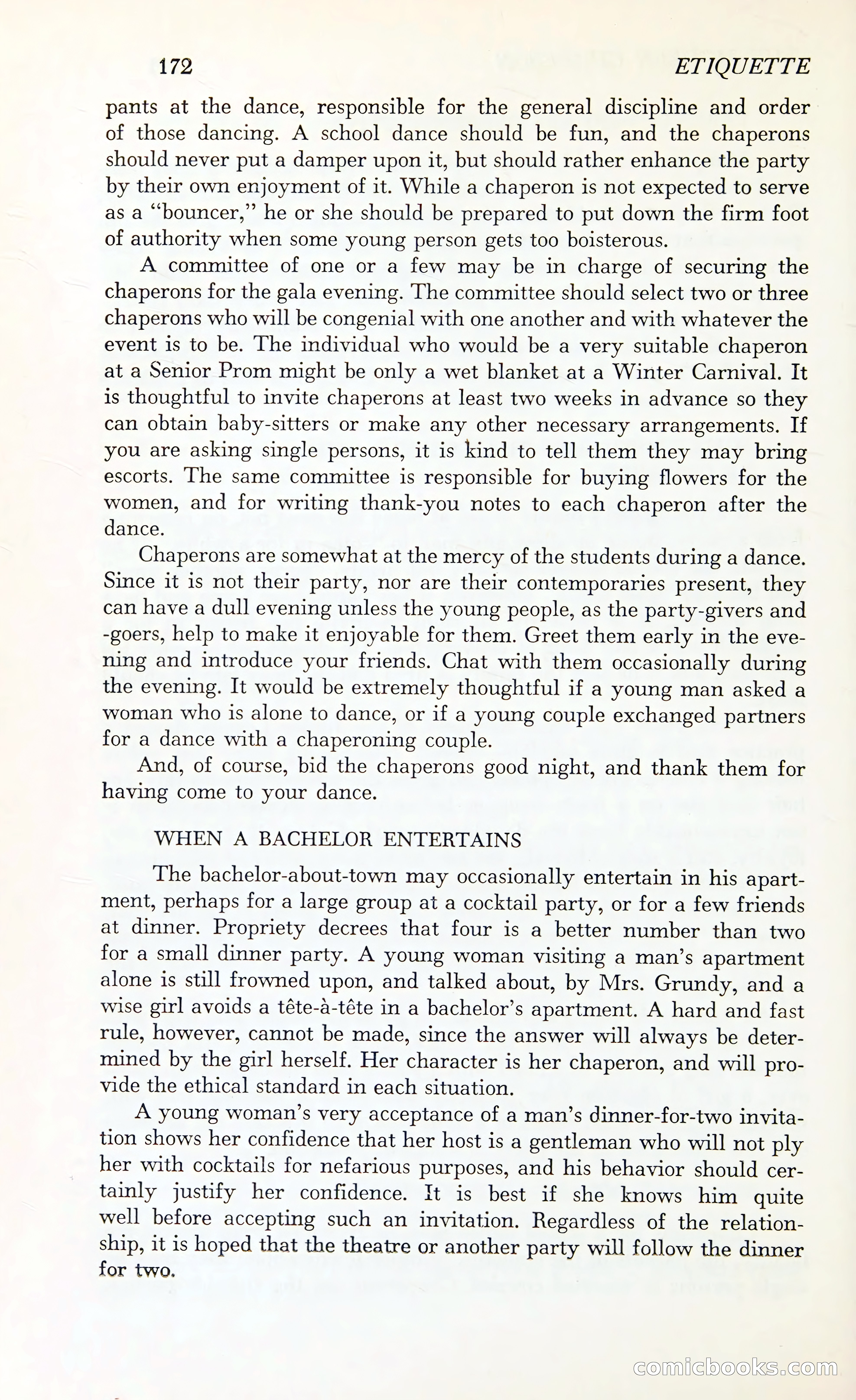 Etiquette: The Blue Book of Social Usage — page 211 of 399