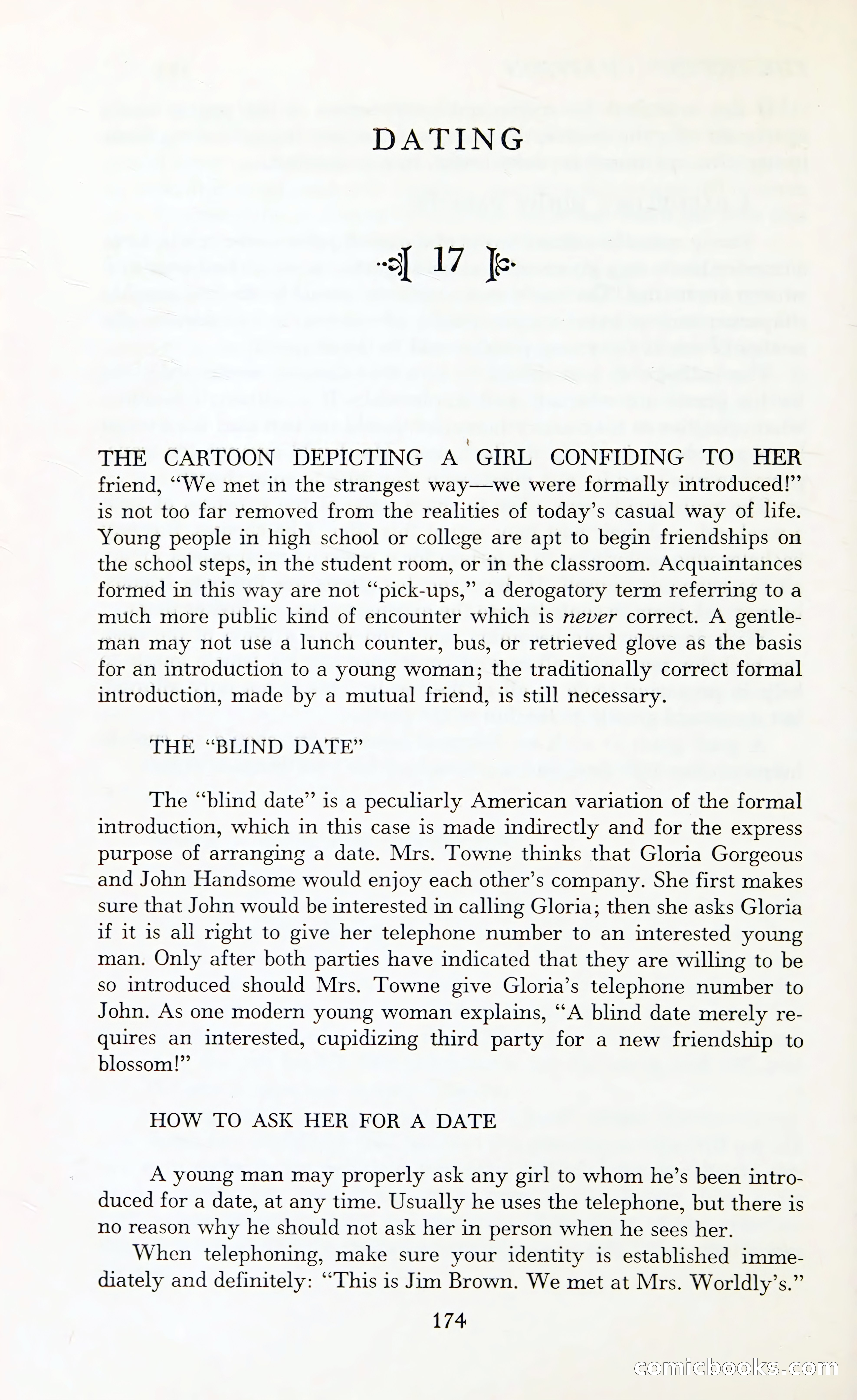 Etiquette: The Blue Book of Social Usage — page 213 of 399
