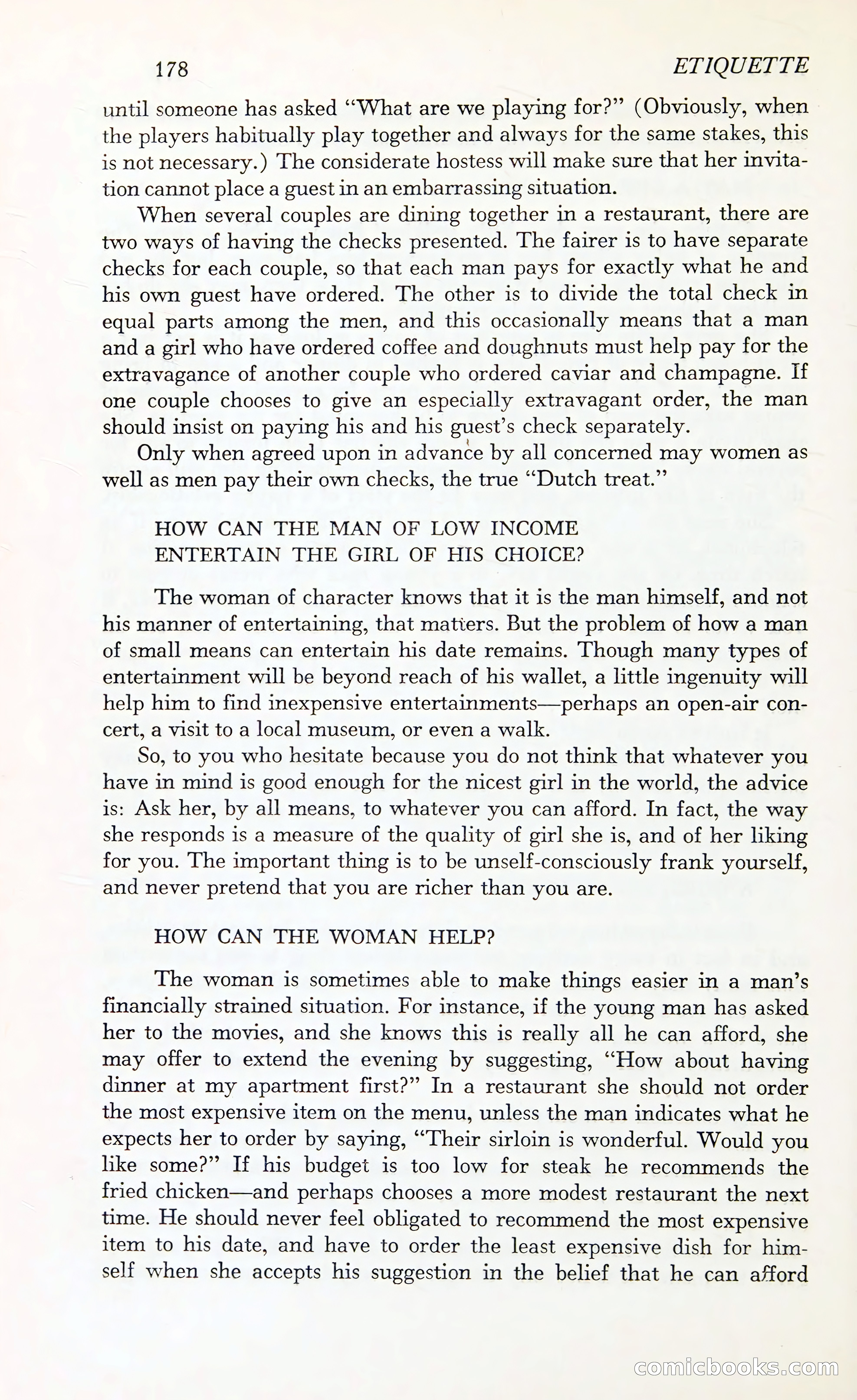 Etiquette: The Blue Book of Social Usage — page 217 of 399