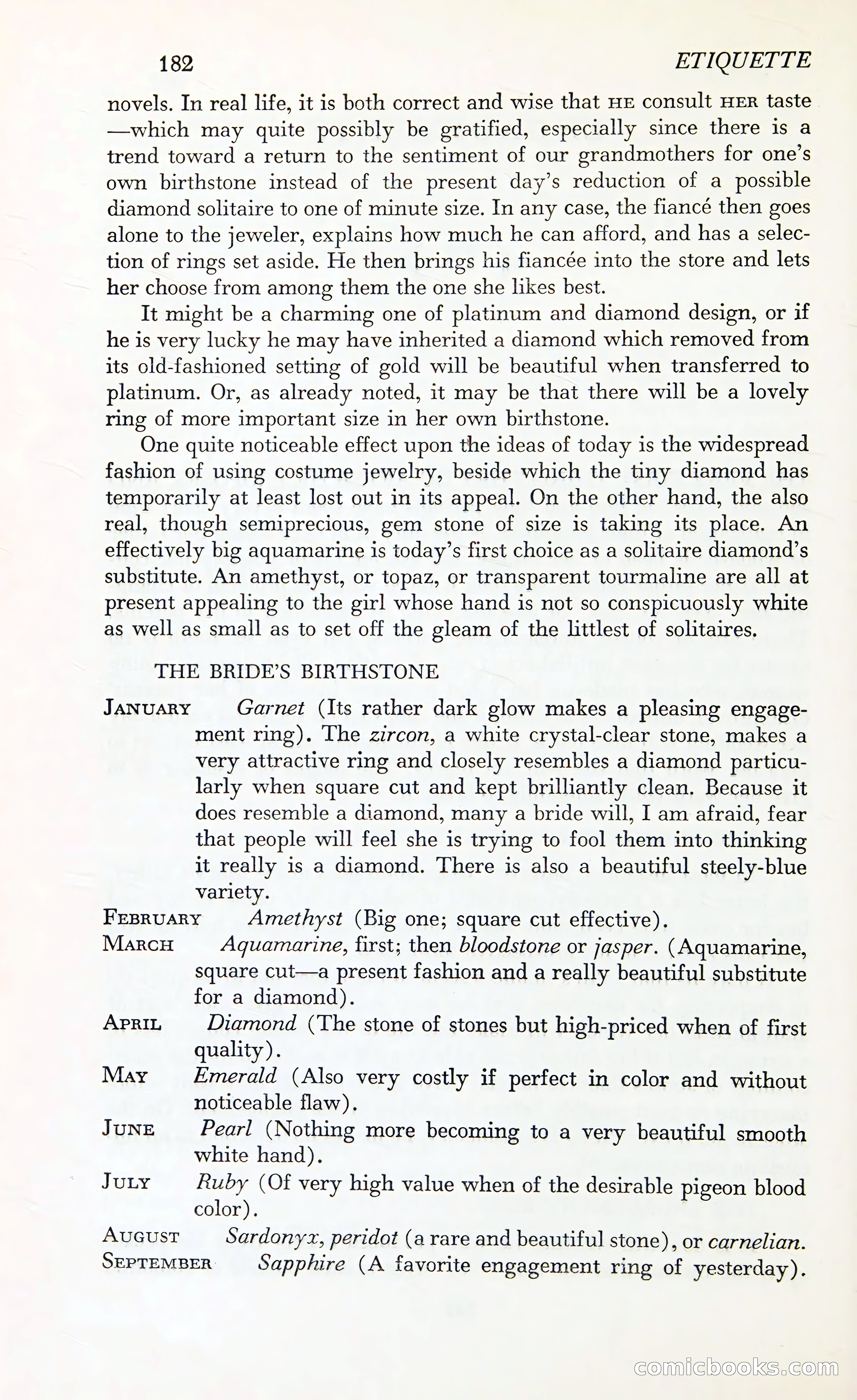 Etiquette: The Blue Book of Social Usage — page 221 of 399