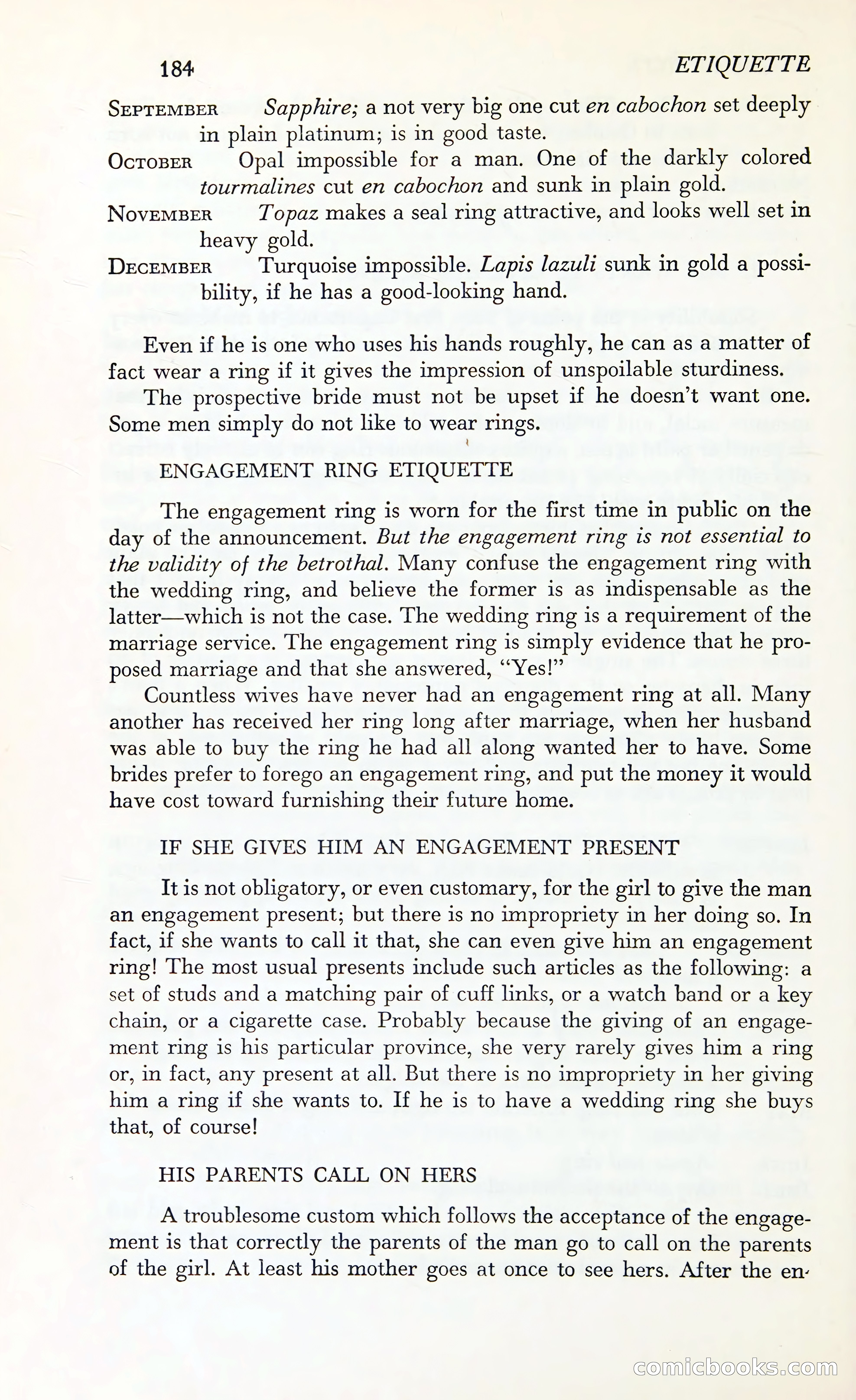 Etiquette: The Blue Book of Social Usage — page 223 of 399