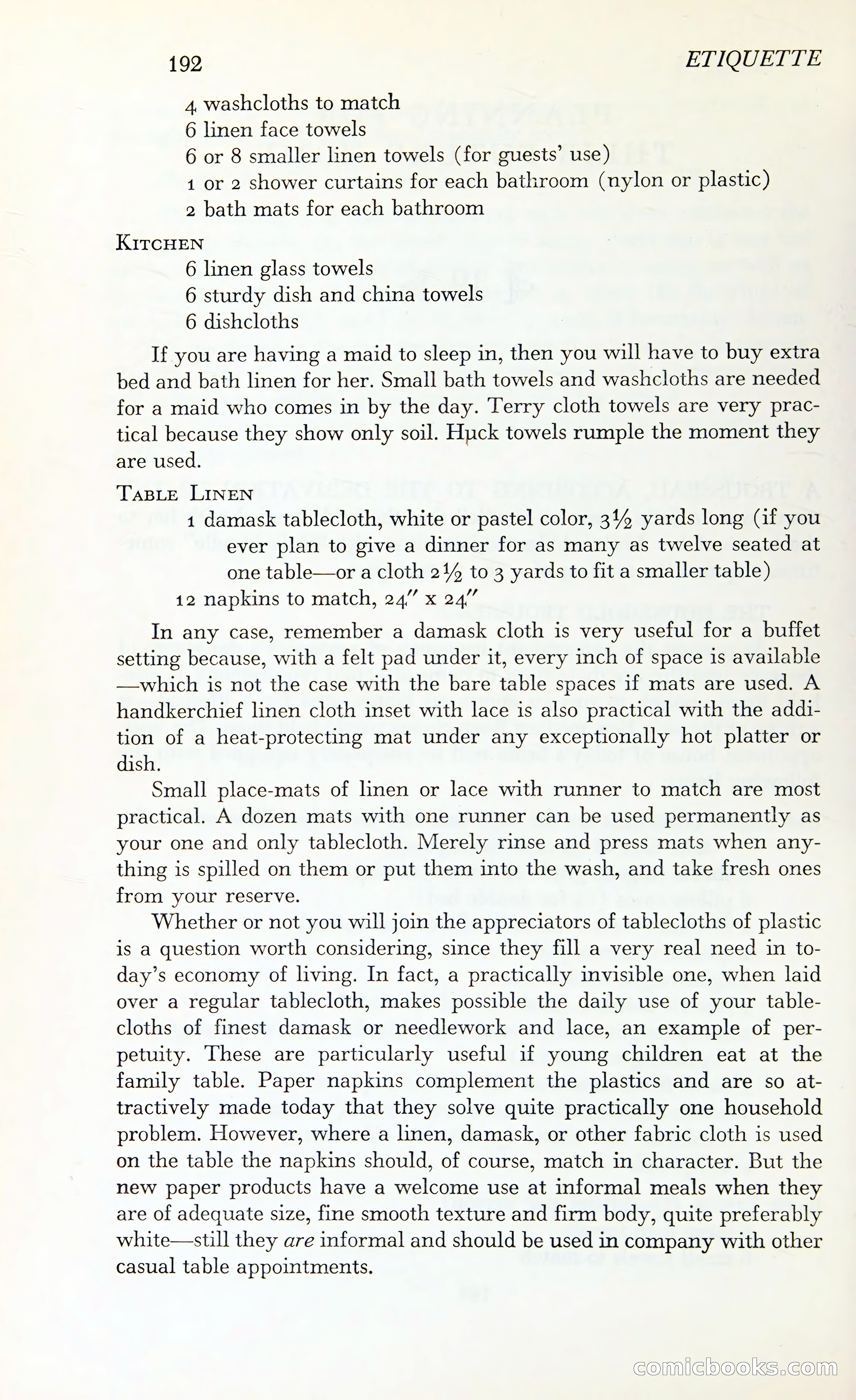 Etiquette: The Blue Book of Social Usage — page 231 of 399