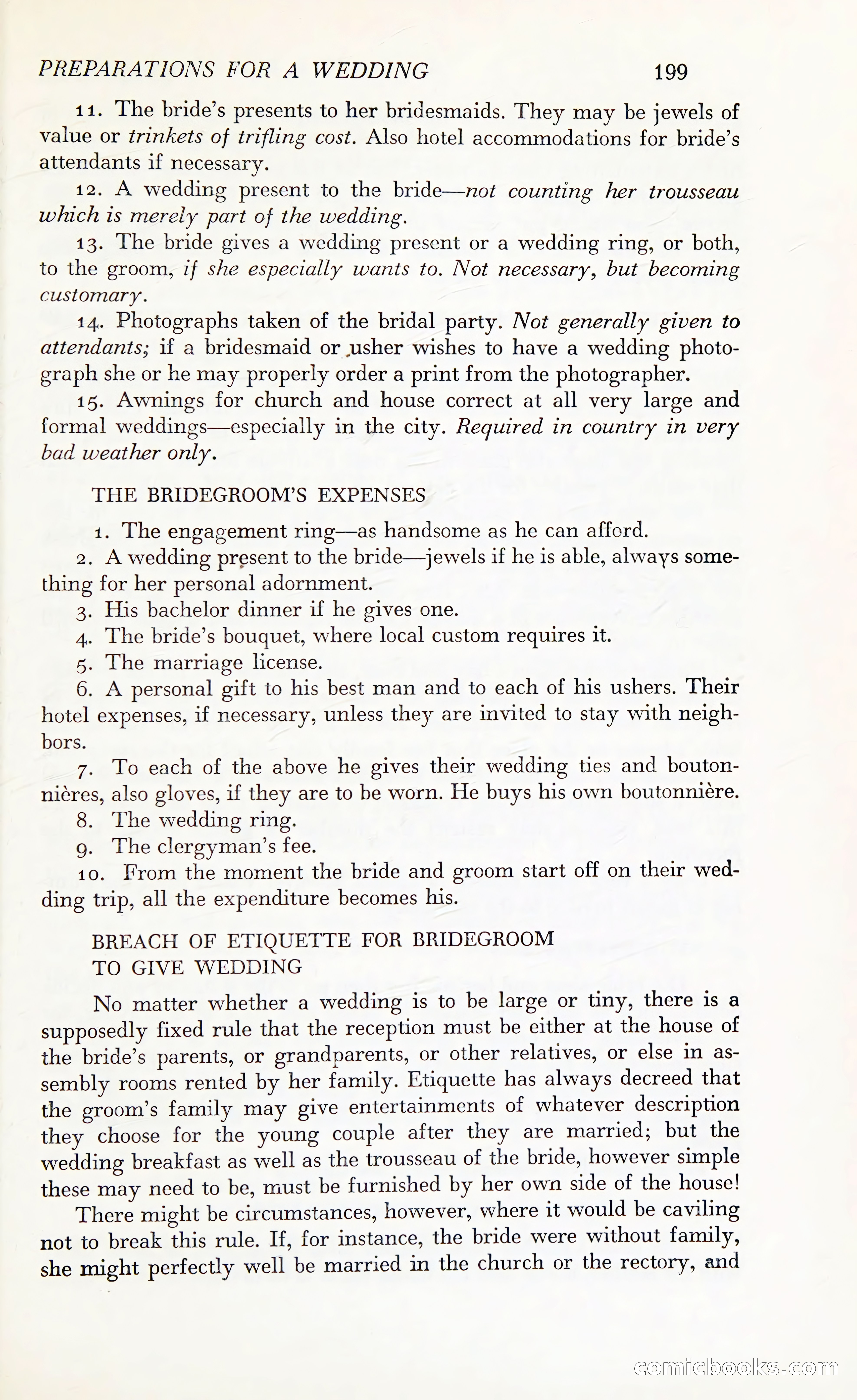 Etiquette: The Blue Book of Social Usage — page 240 of 399