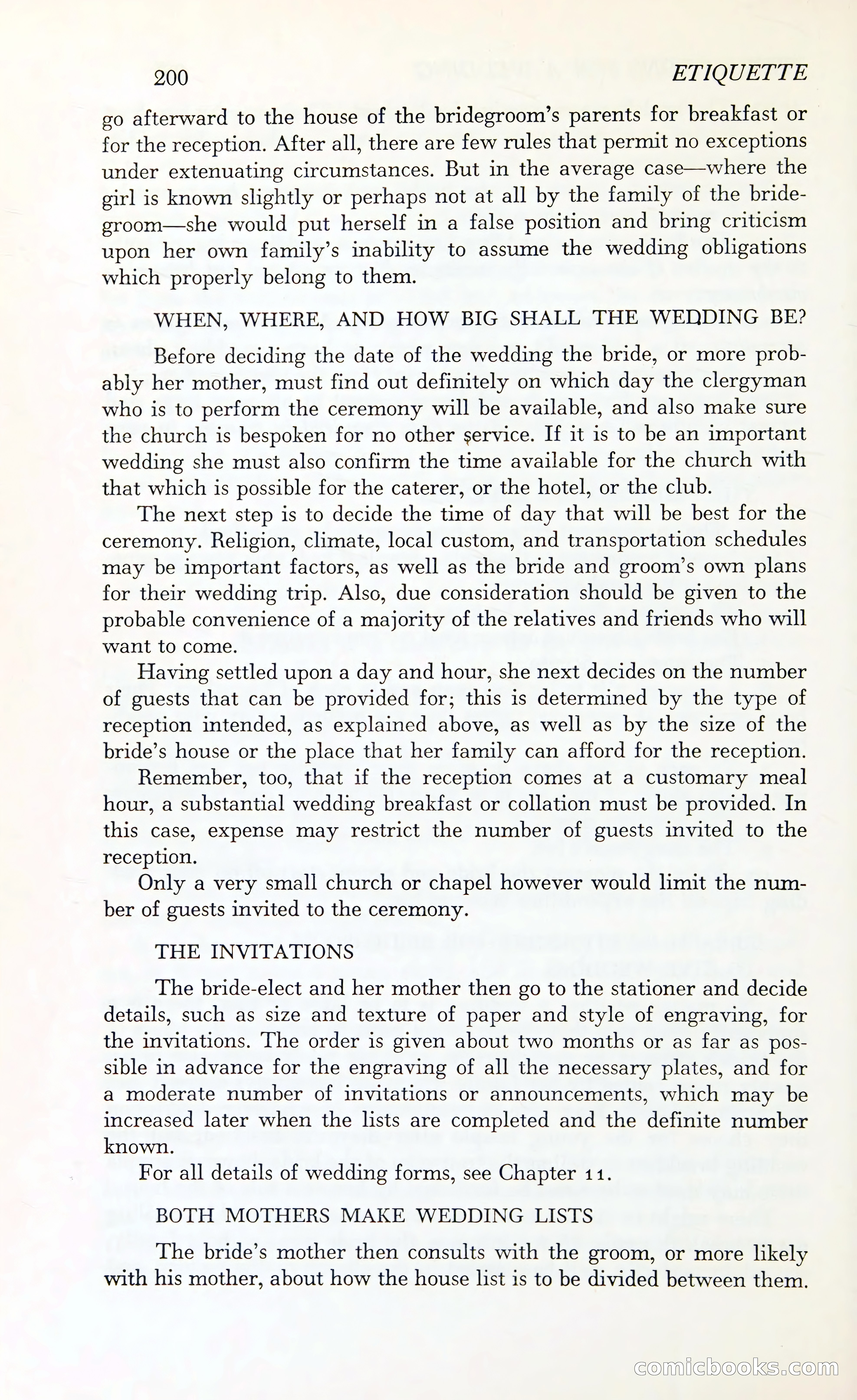 Etiquette: The Blue Book of Social Usage — page 241 of 399