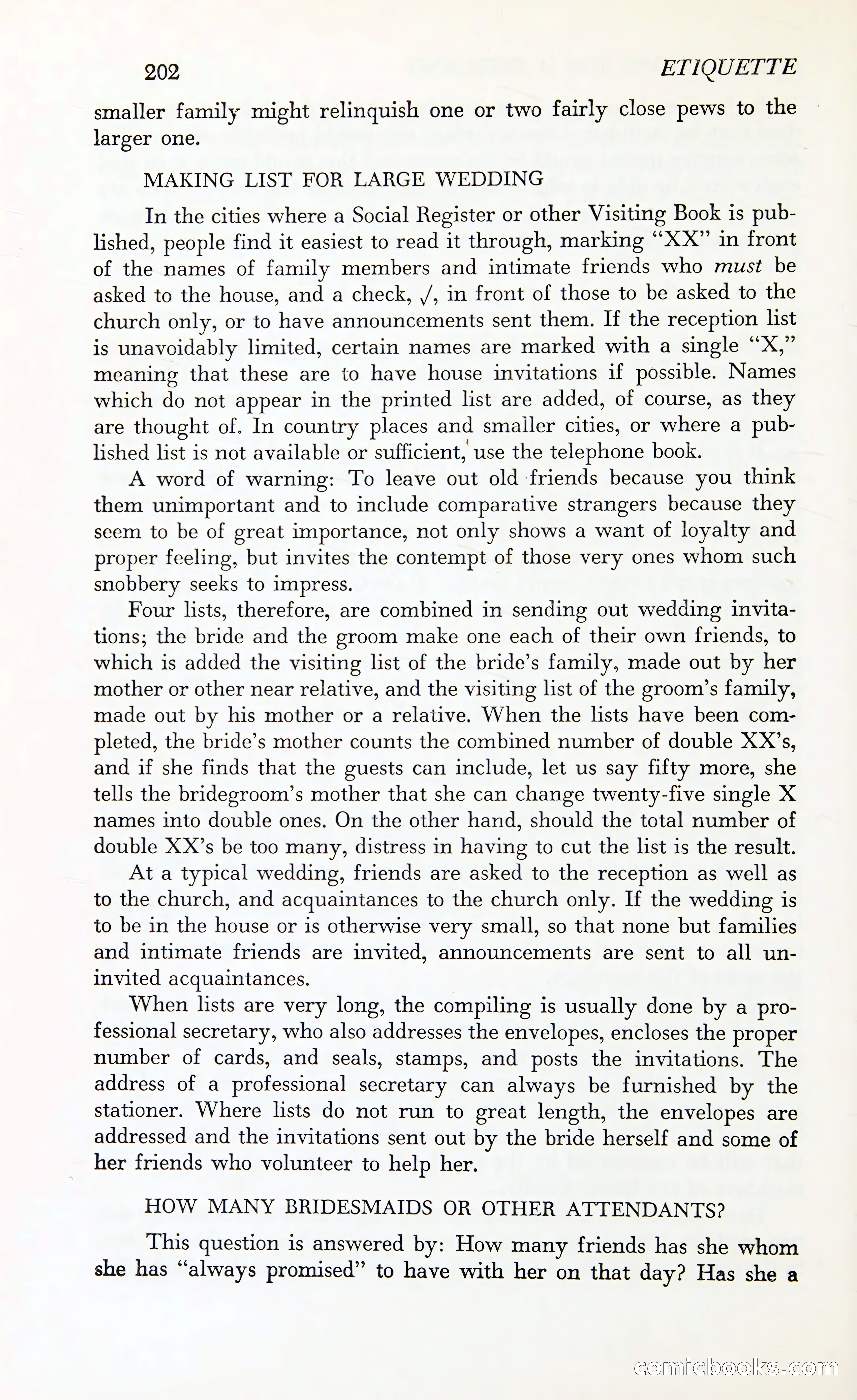 Etiquette: The Blue Book of Social Usage — page 243 of 399