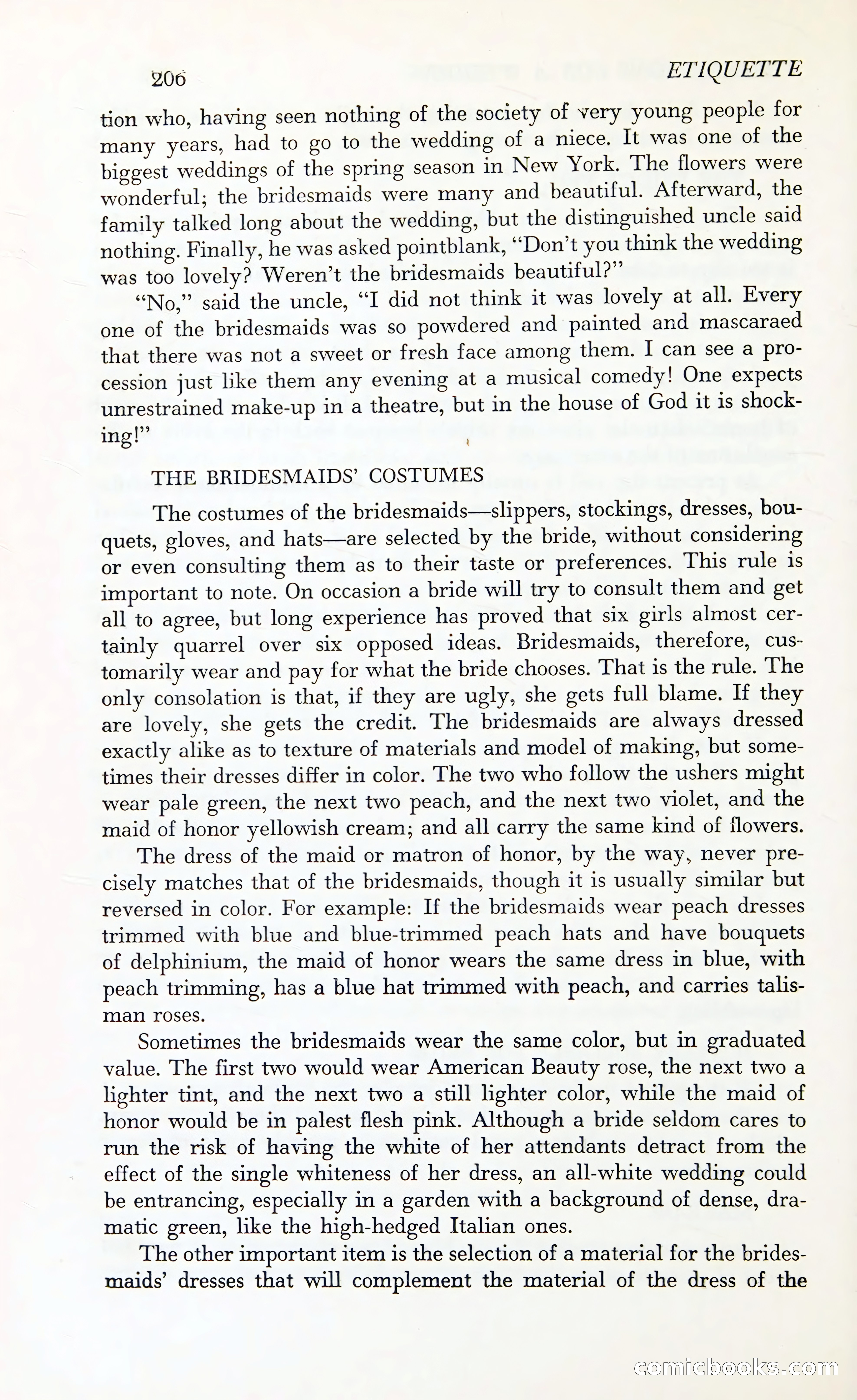 Etiquette: The Blue Book of Social Usage — page 247 of 399