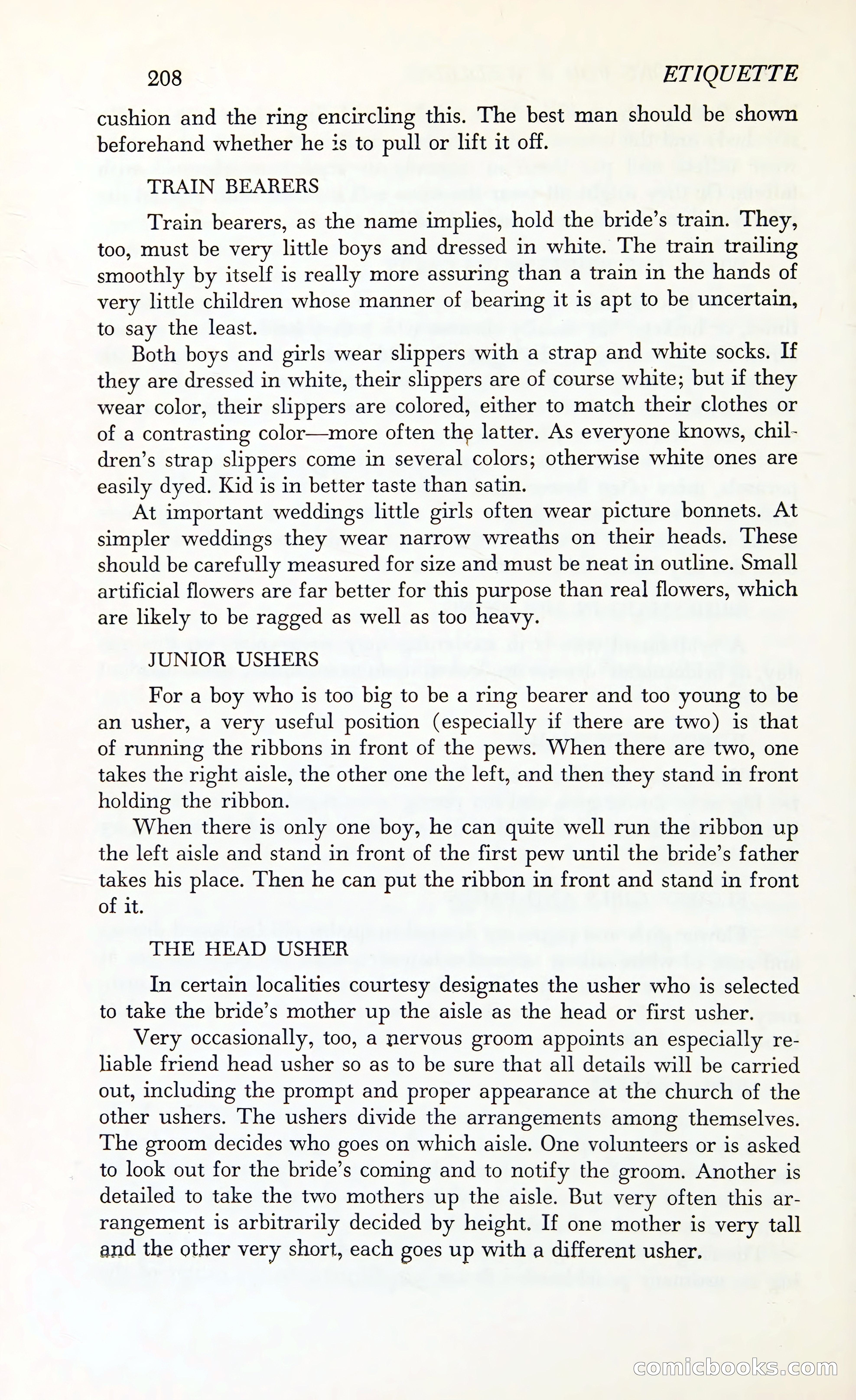 Etiquette: The Blue Book of Social Usage — page 249 of 399