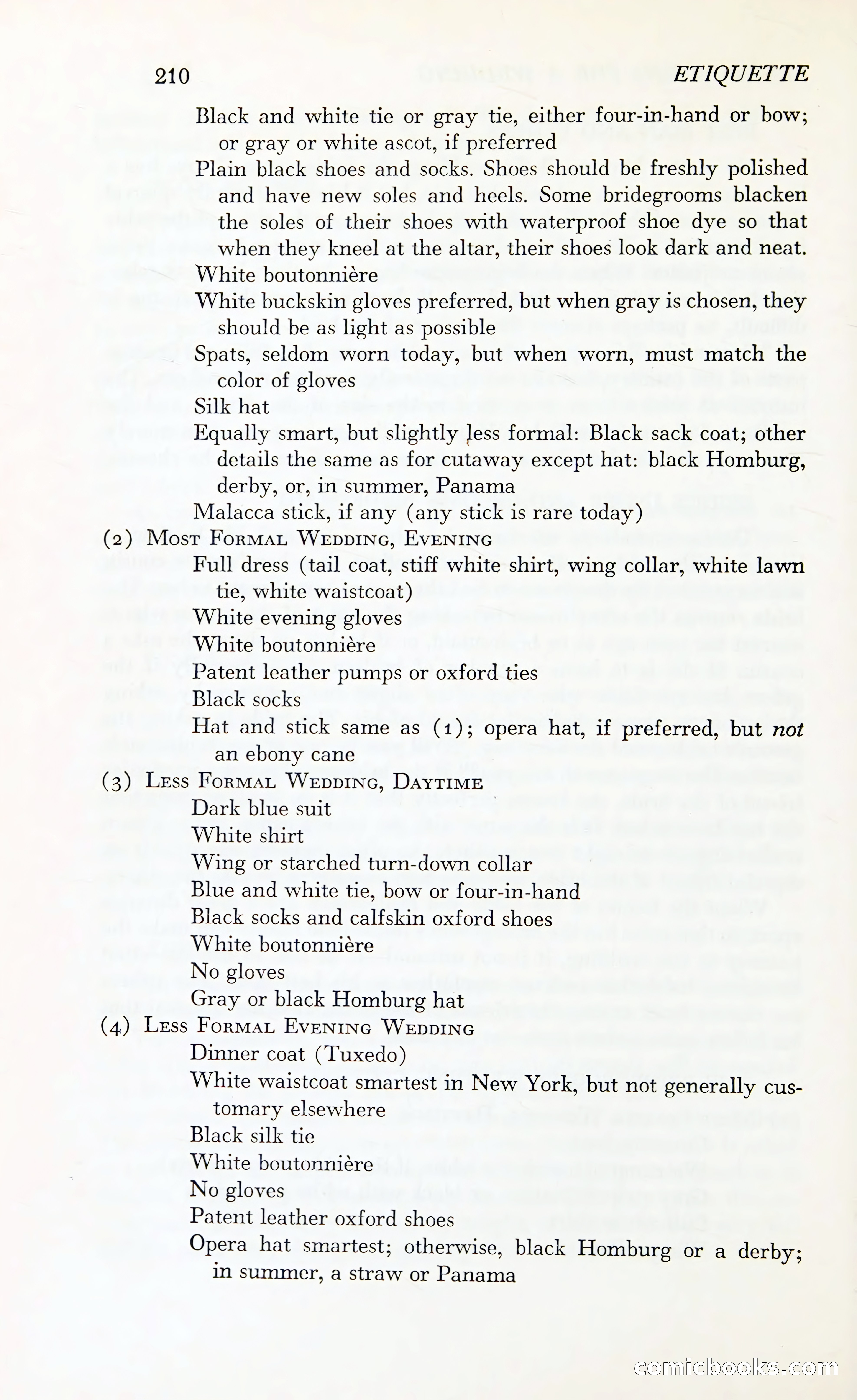 Etiquette: The Blue Book of Social Usage — page 251 of 399