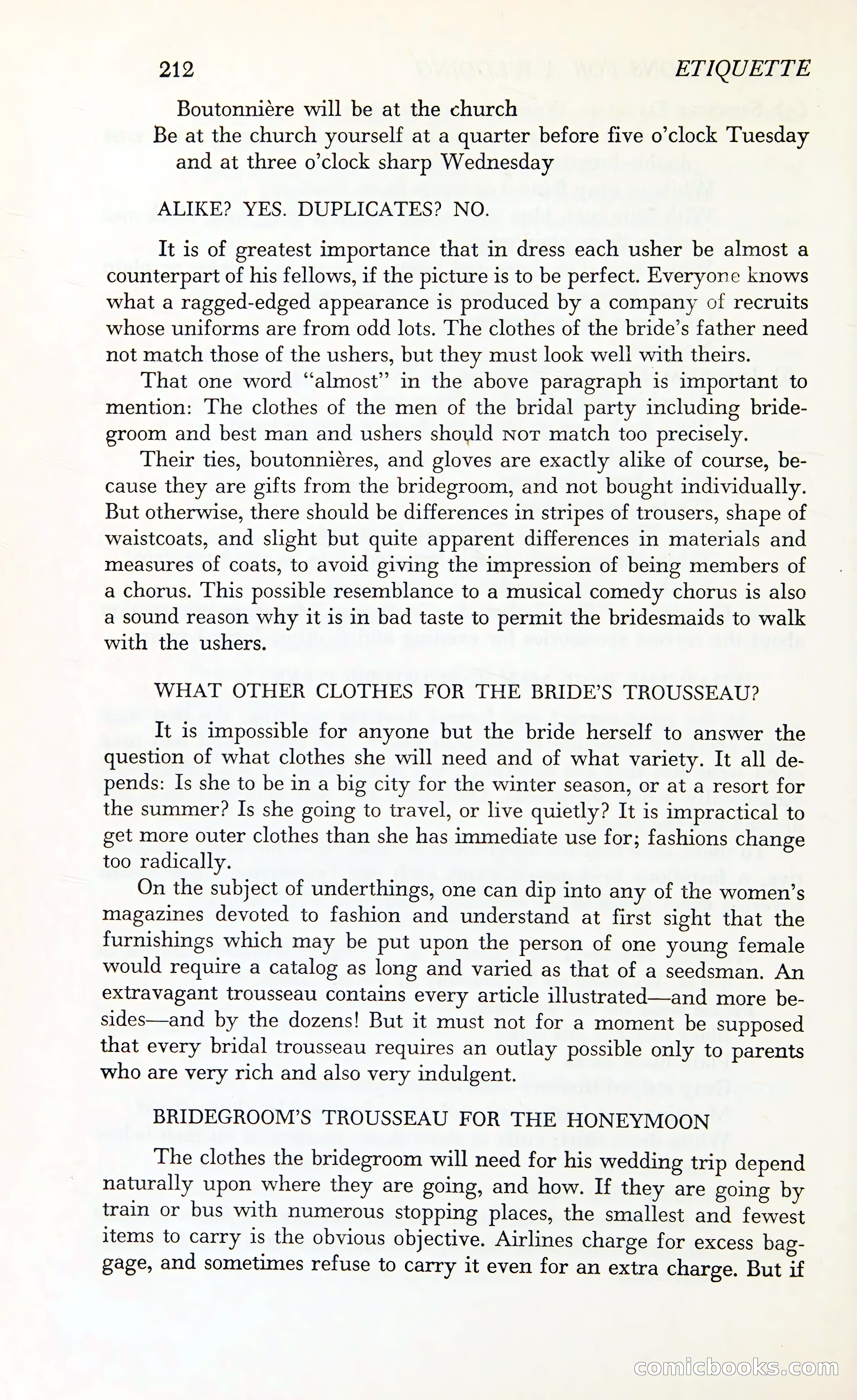 Etiquette: The Blue Book of Social Usage — page 253 of 399