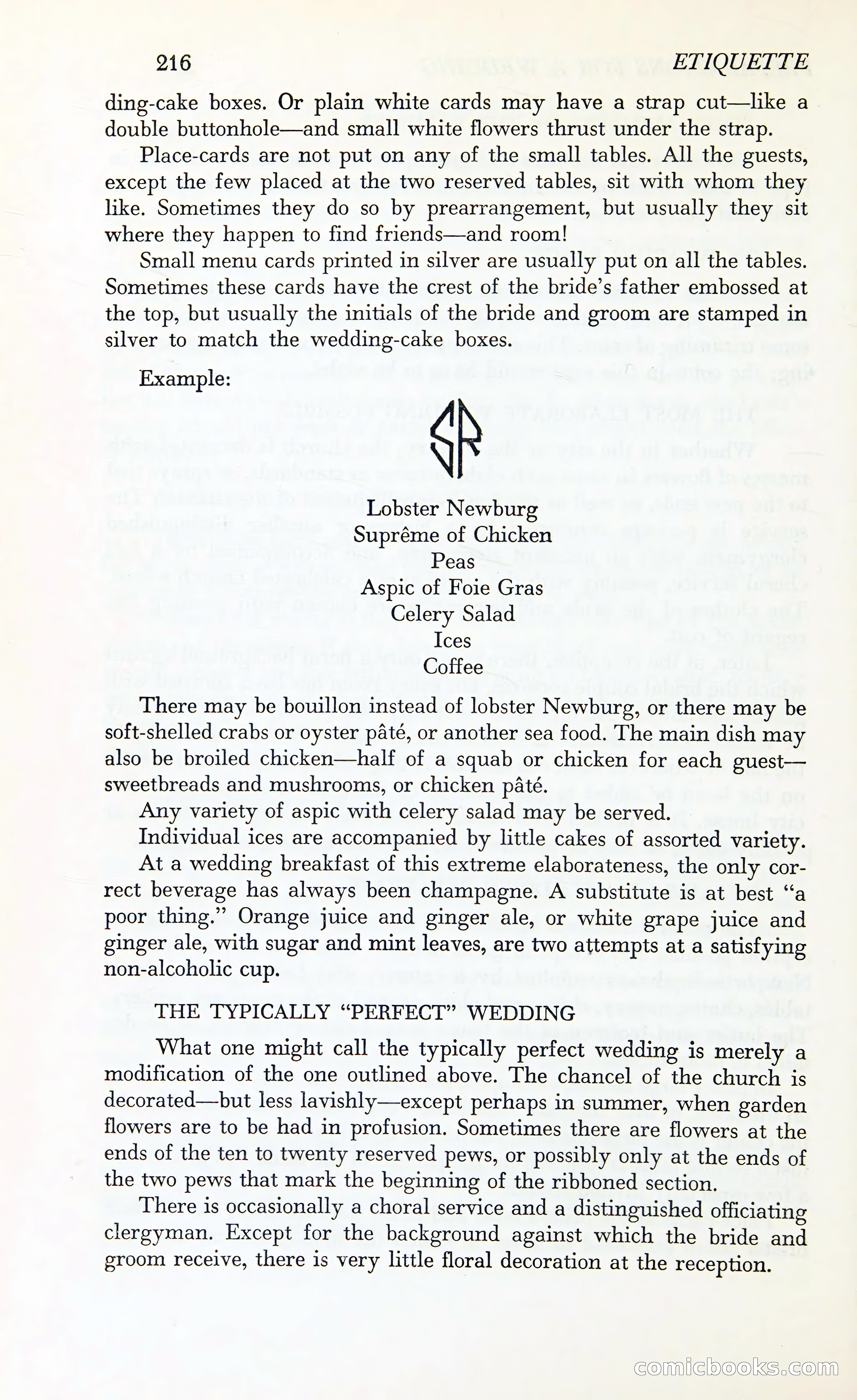 Etiquette: The Blue Book of Social Usage — page 257 of 399