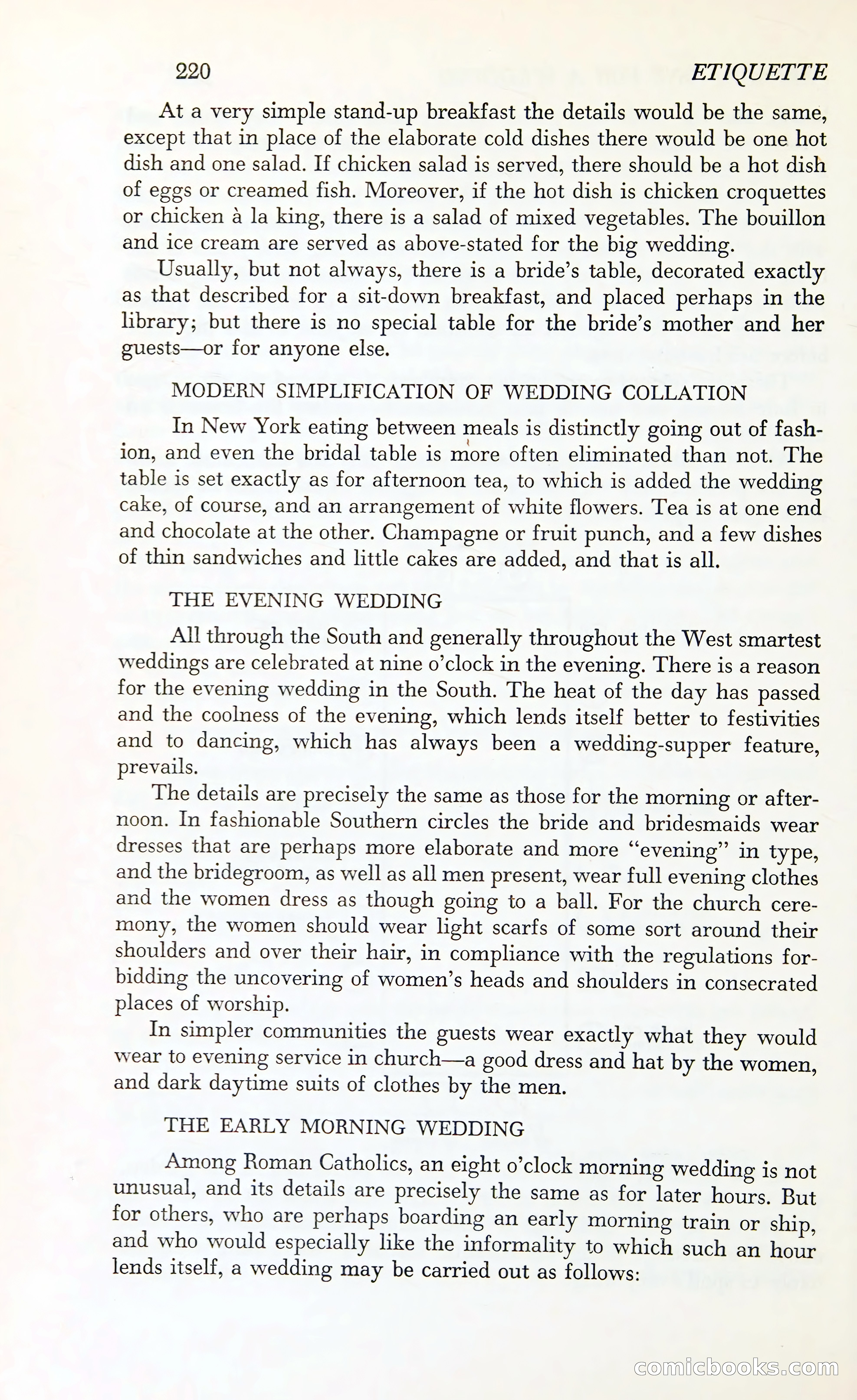 Etiquette: The Blue Book of Social Usage — page 261 of 399