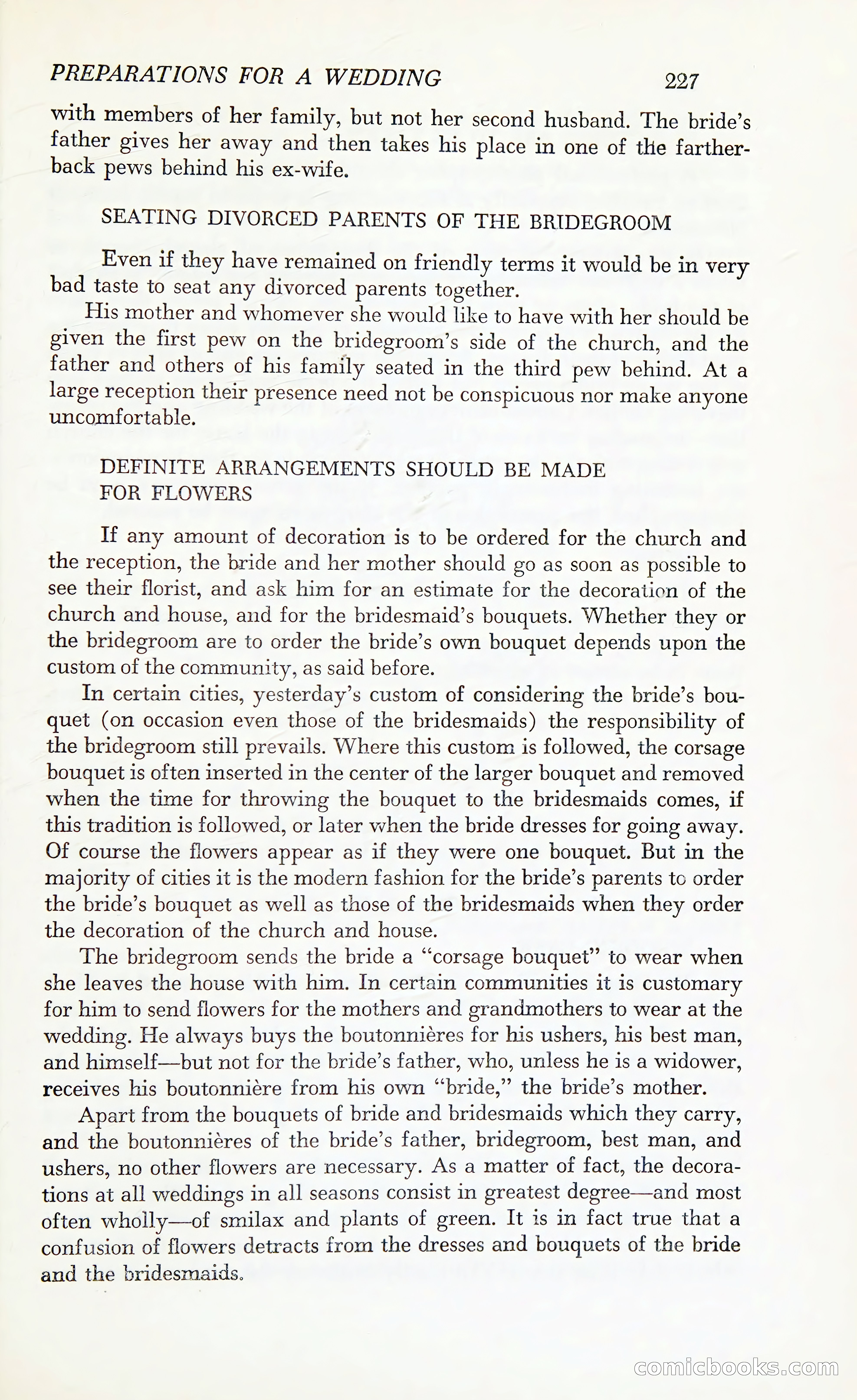 Etiquette: The Blue Book of Social Usage — page 270 of 399